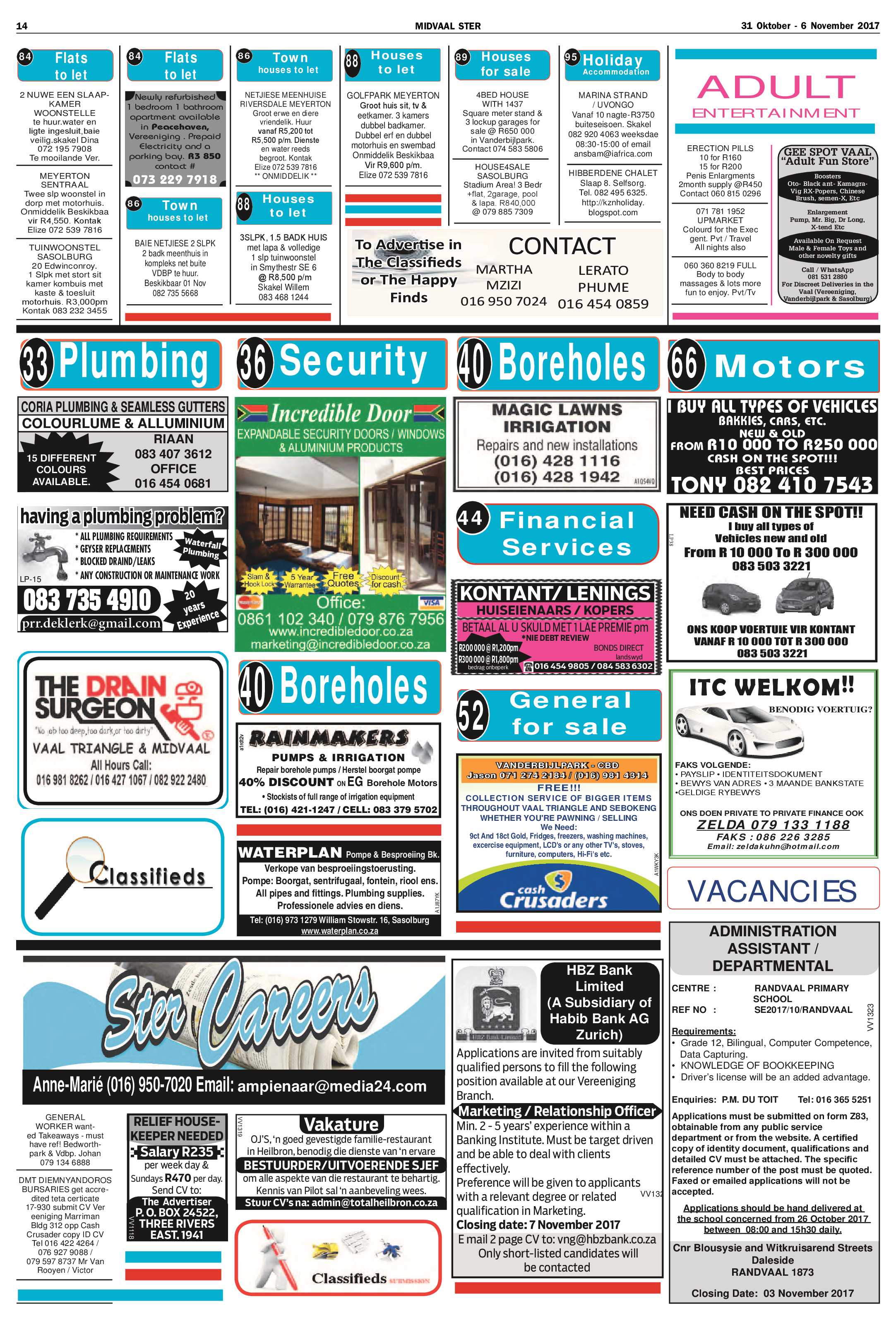 Midvaal Ster 31 Oktober – 6 November 2017 page 14