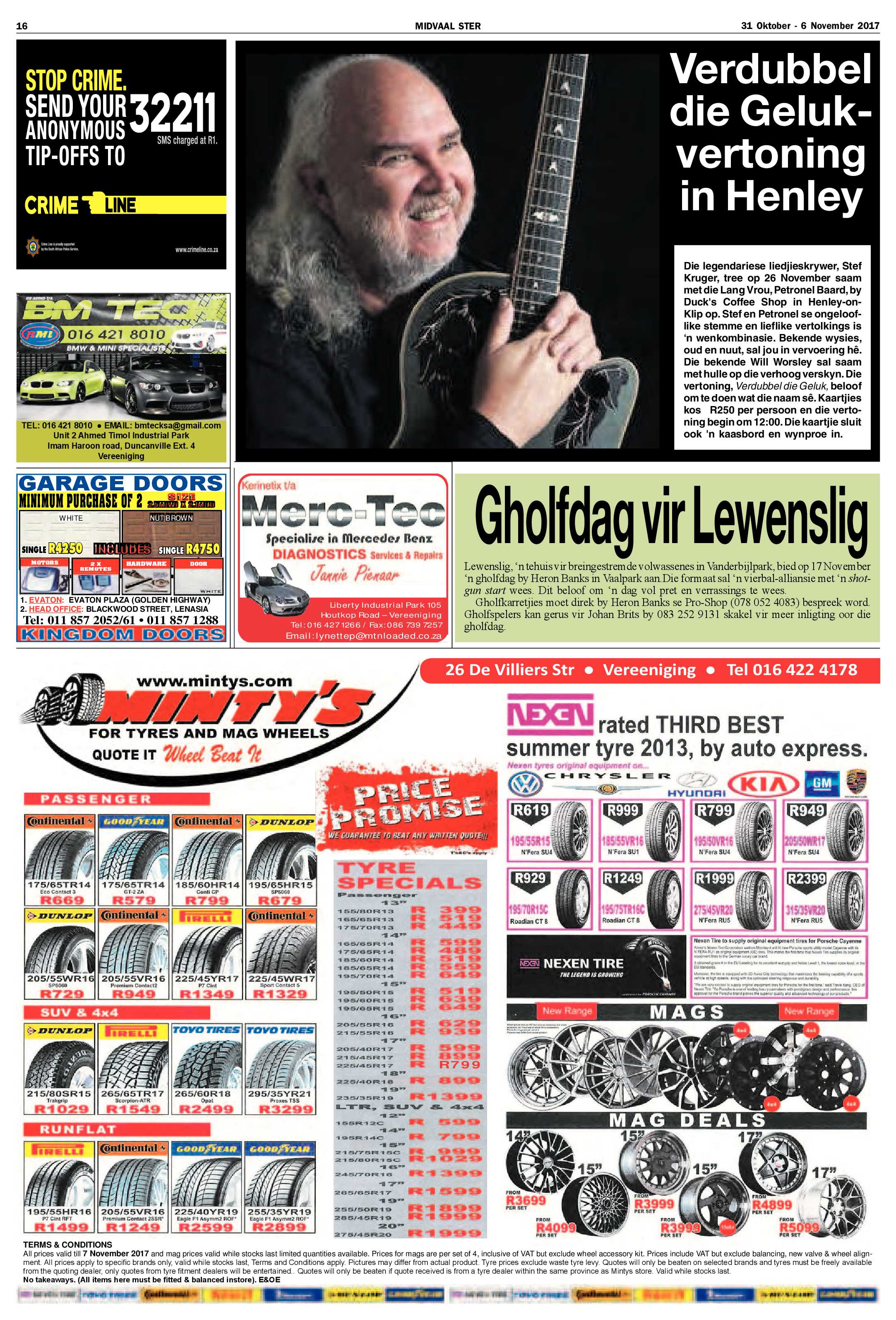 Midvaal Ster 31 Oktober – 6 November 2017 page 16