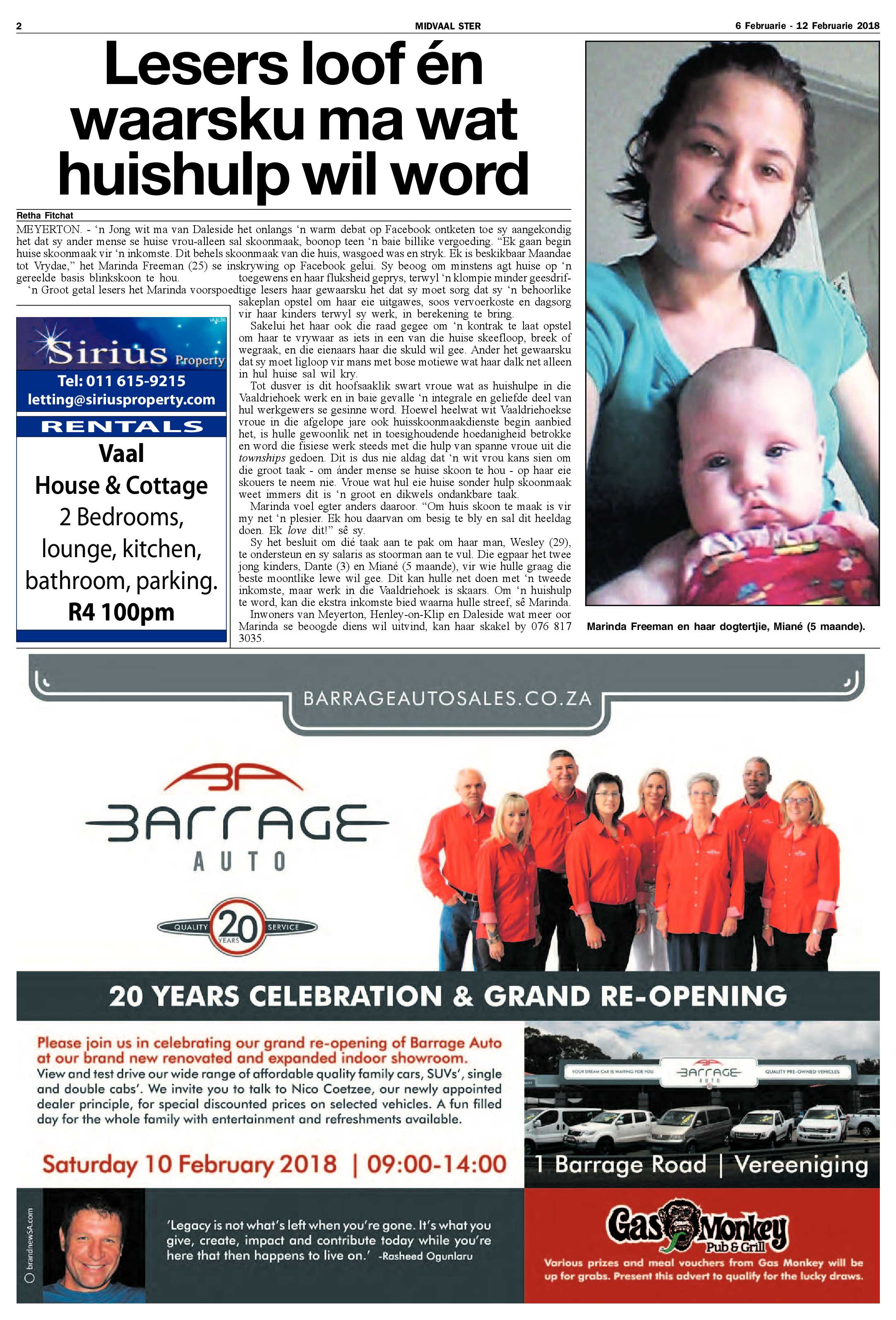 Midvaal Ster 6 – 12 Februarie 2018 page 2