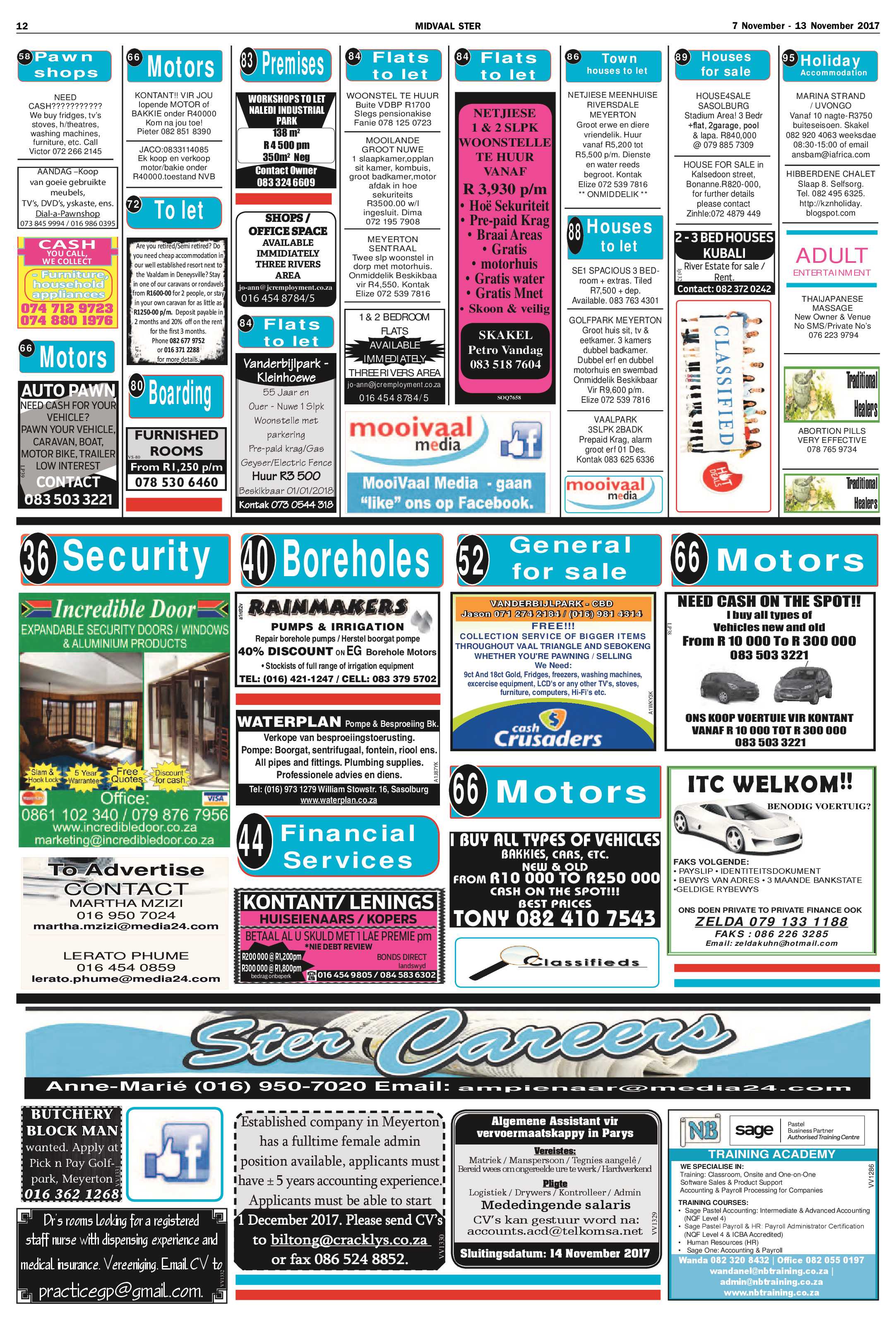 Midvaal Ster 7 – 13 November 2017 page 12