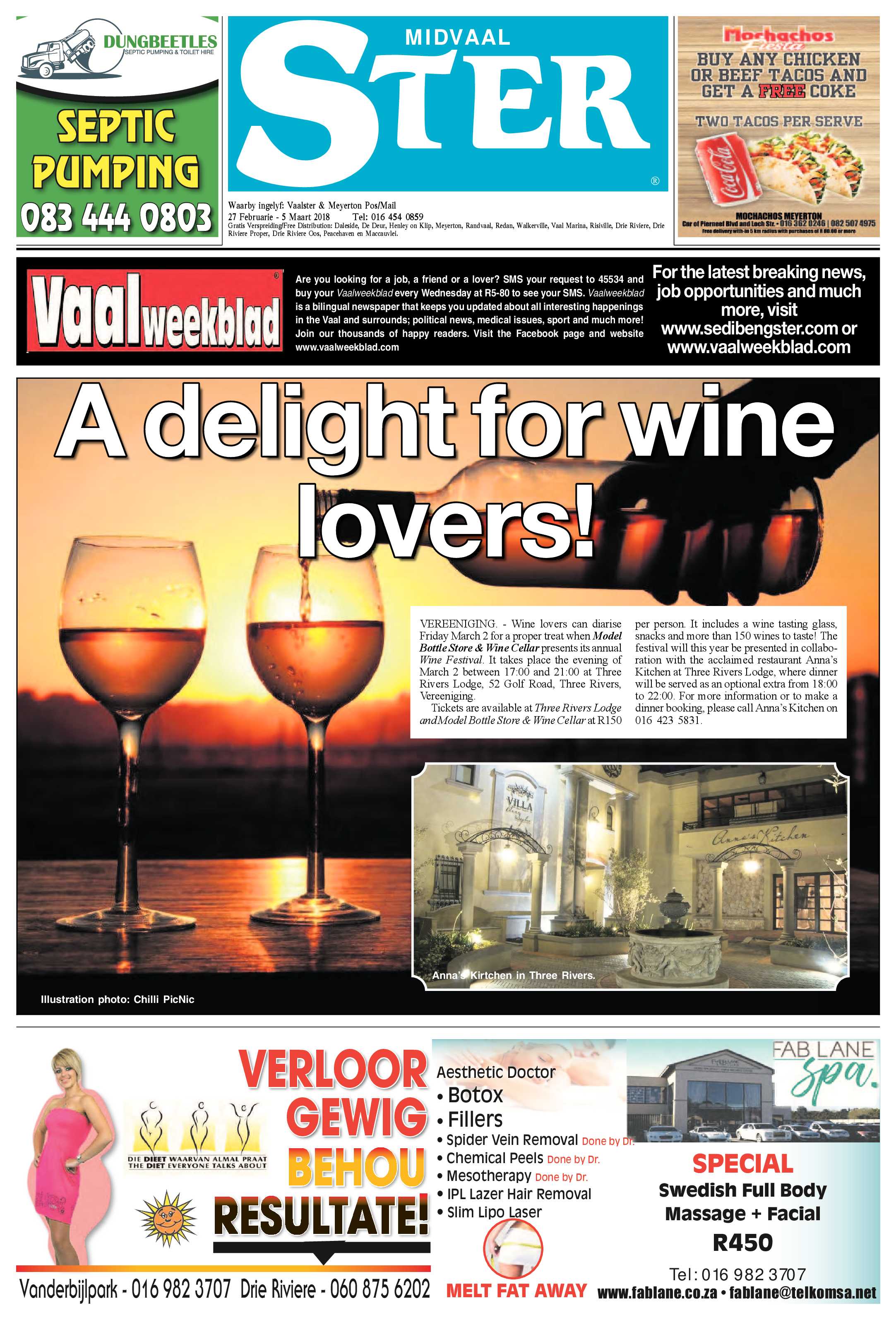 Midvaal Ster 27 Maart – 5 Februarie 2018 page 1