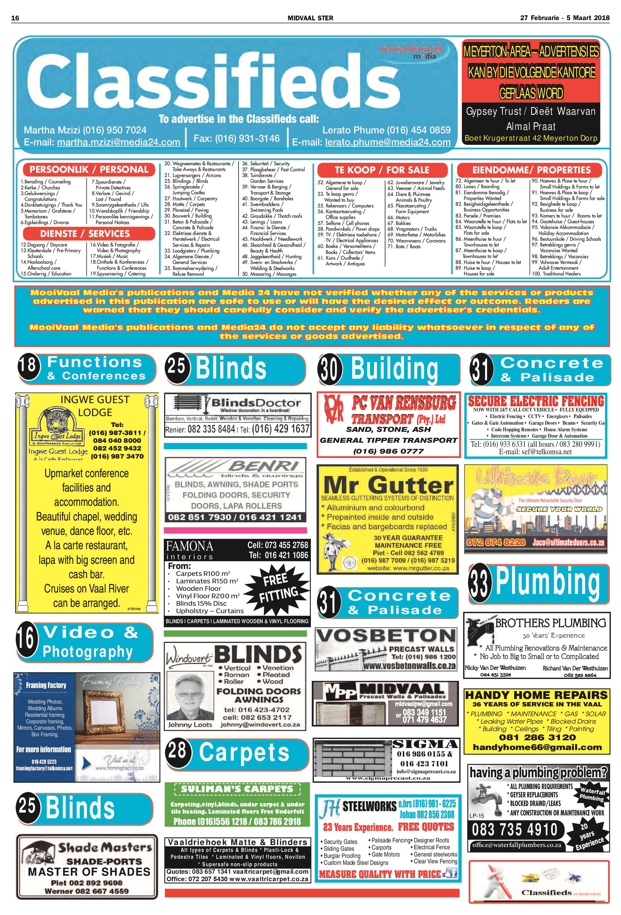 Midvaal Ster 27 Maart – 5 Februarie 2018 page 16