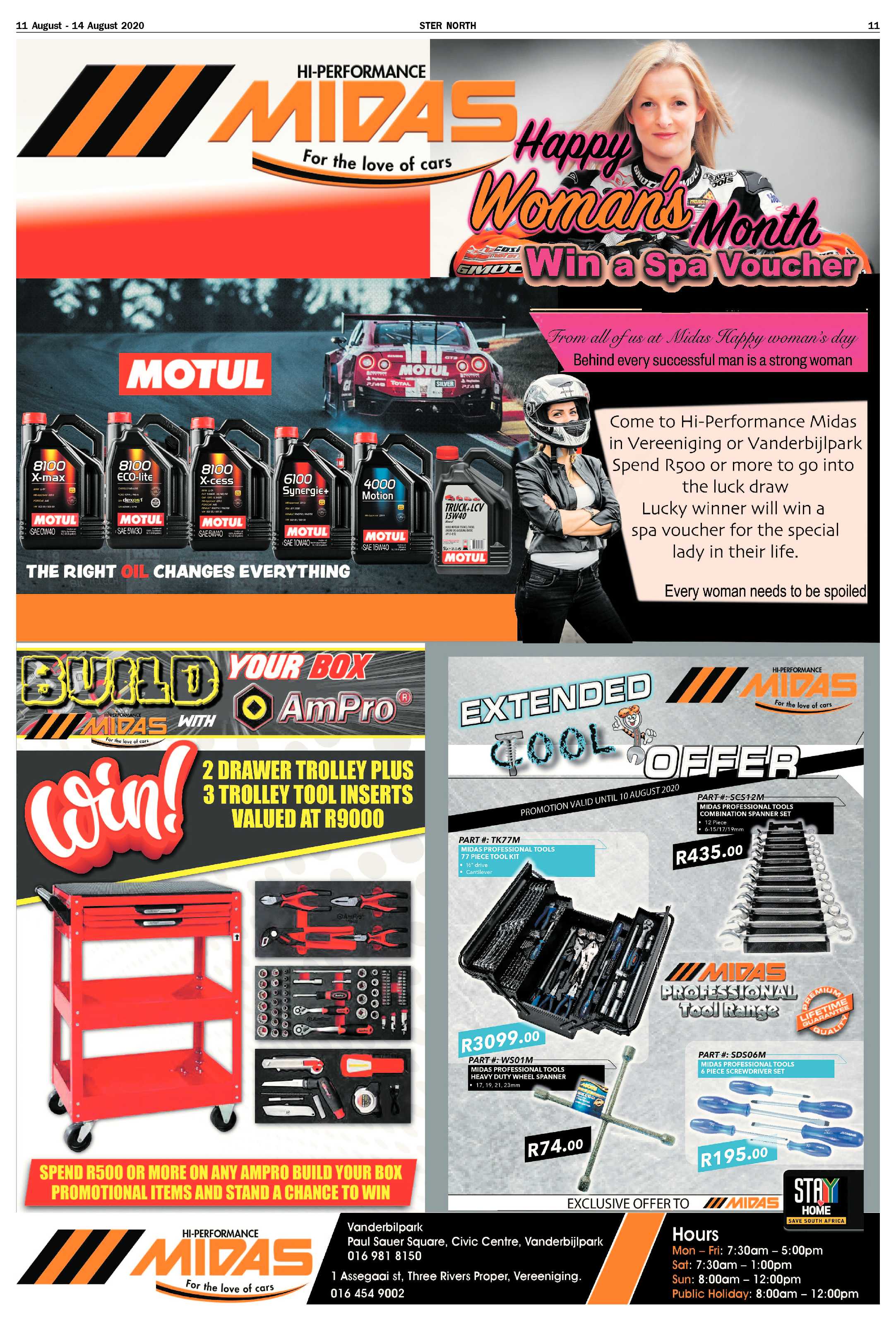 STER NORTH 11 AUGUST – 14 AUGUST 2020 page 11