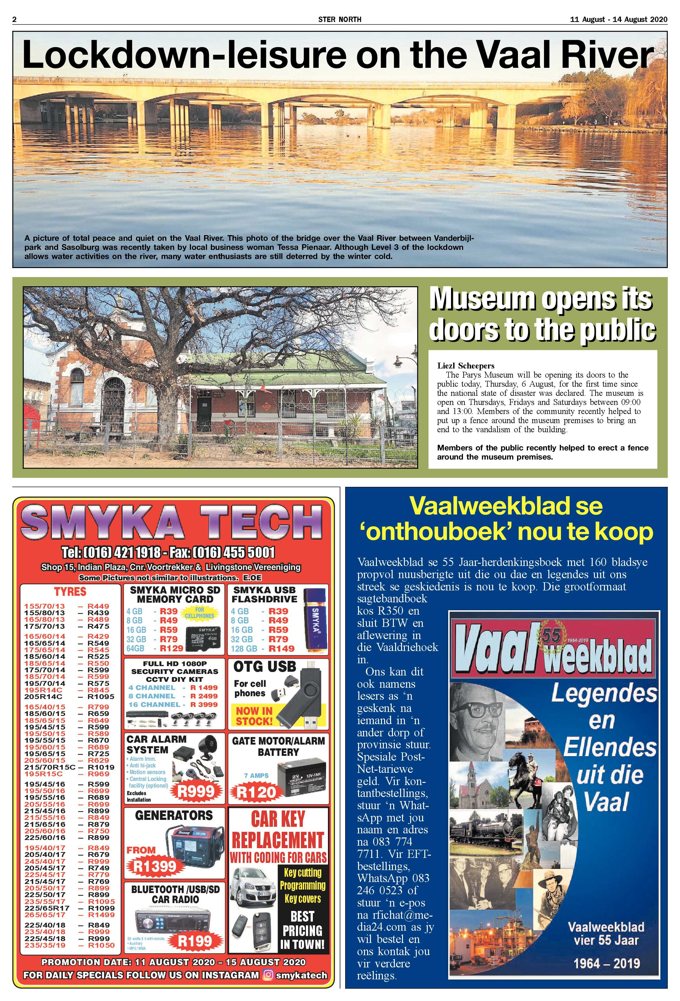 STER NORTH 11 AUGUST – 14 AUGUST 2020 page 2