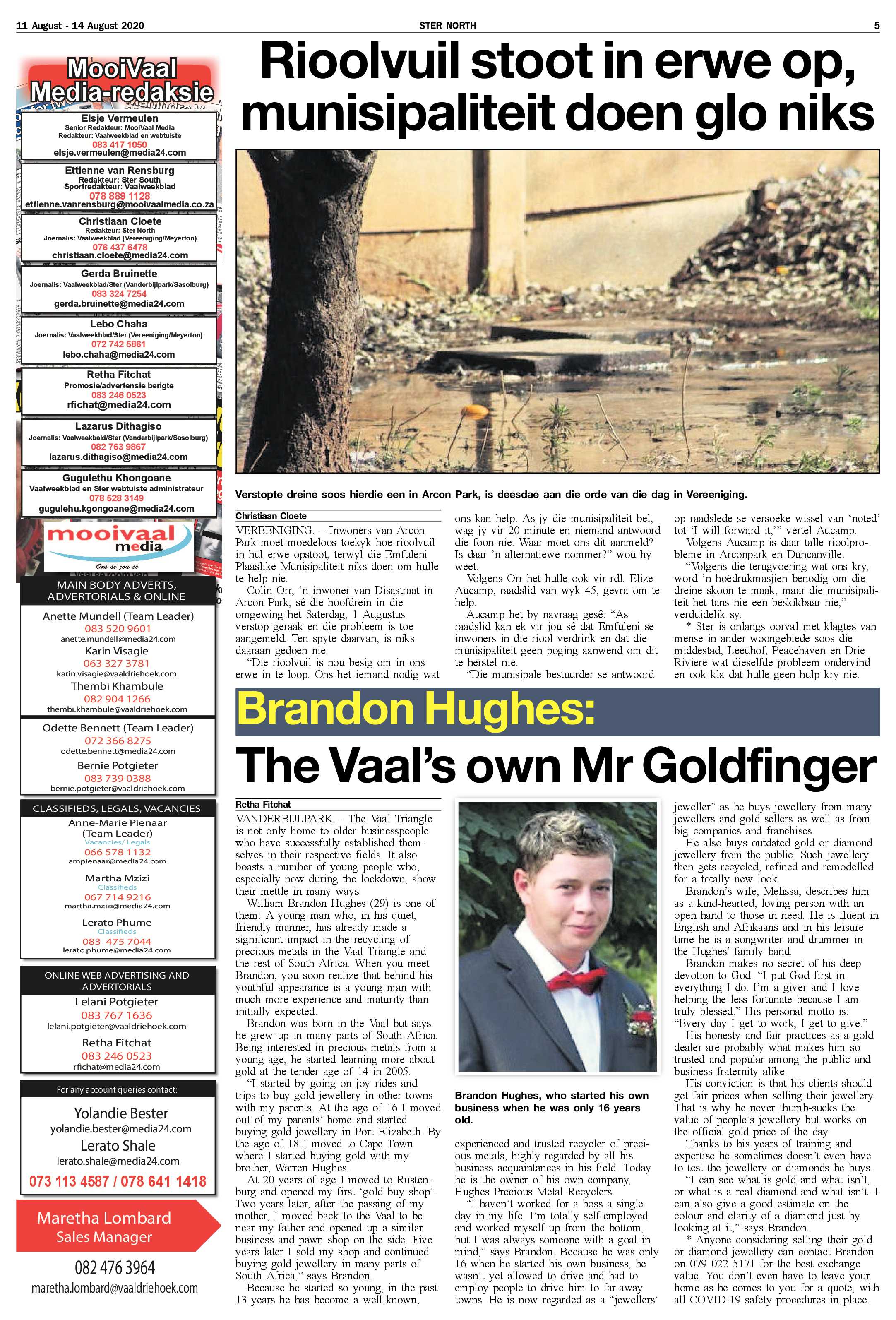 STER NORTH 11 AUGUST – 14 AUGUST 2020 page 5