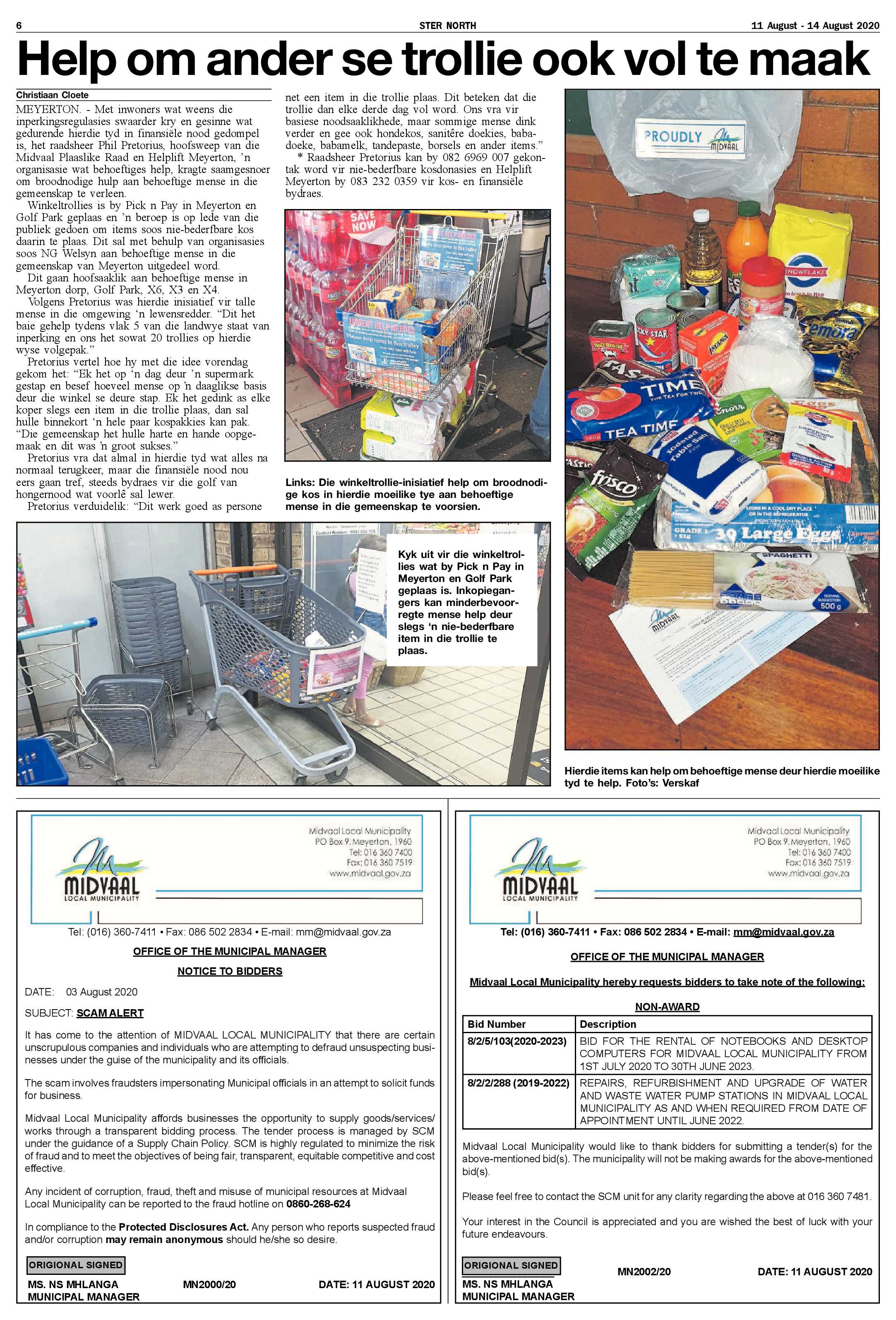 STER NORTH 11 AUGUST – 14 AUGUST 2020 page 6
