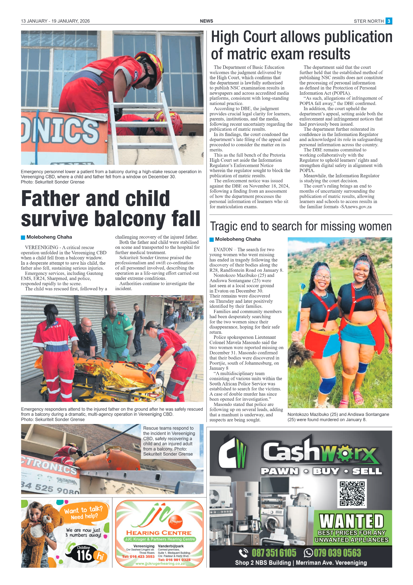 North Ster 13 January 2026 page 3