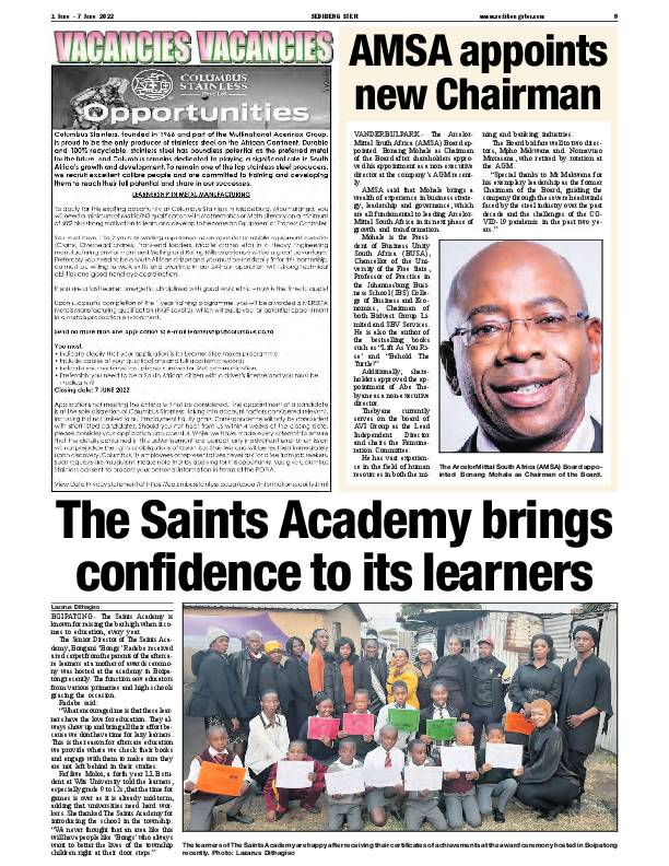 SEDIBENG STER 1 June – 7 June 2022 page 10
