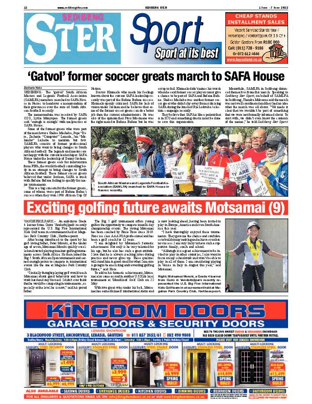 SEDIBENG STER 1 June – 7 June 2022 page 12