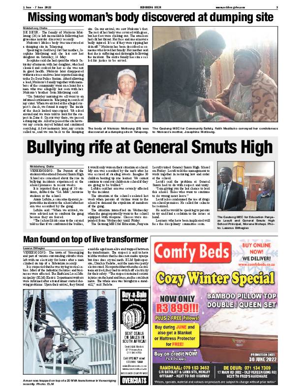 SEDIBENG STER 1 June – 7 June 2022 page 3