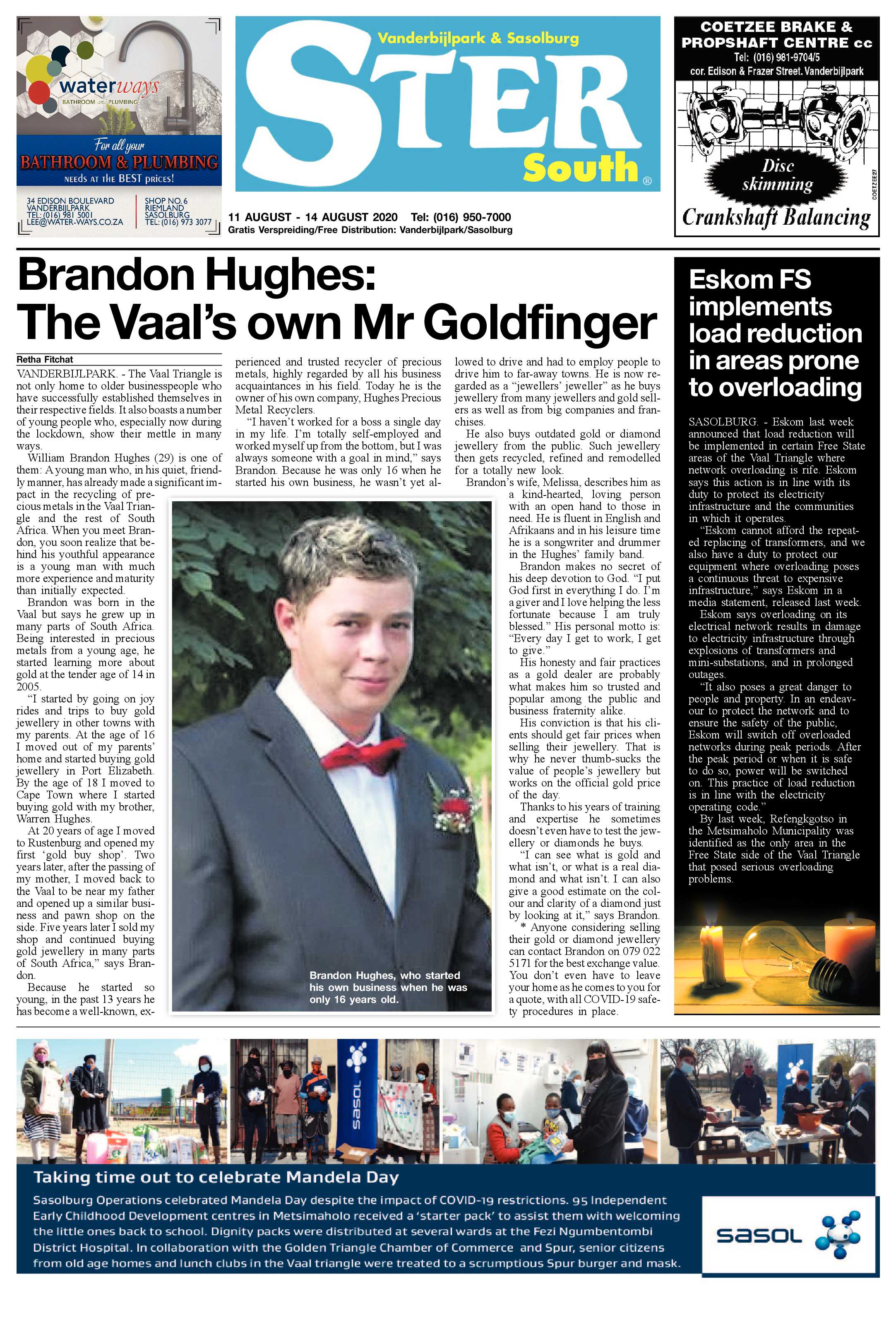 STER SOUTH 11 AUGUST – 14 AUGUST 2020 page 1