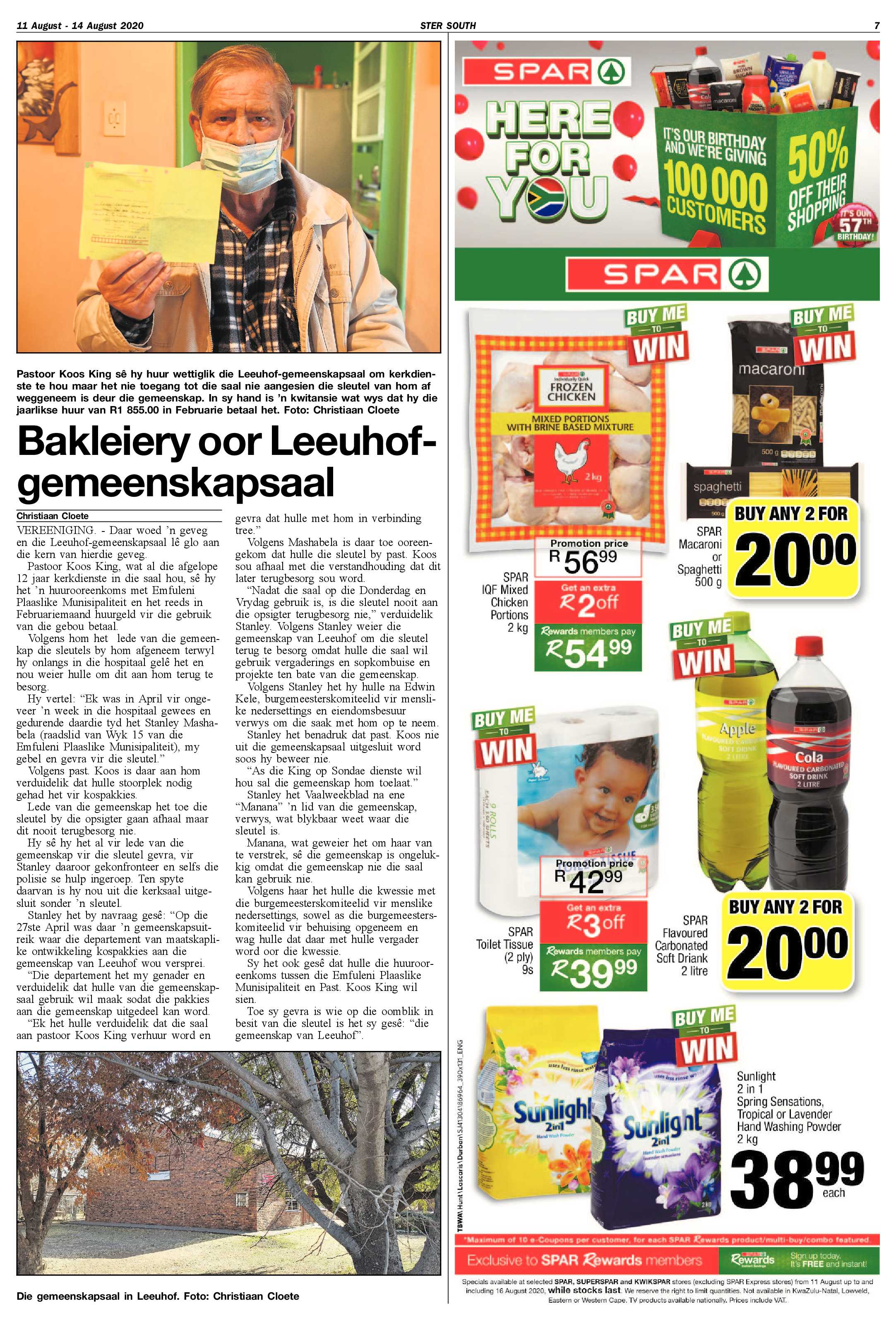 STER SOUTH 11 AUGUST – 14 AUGUST 2020 page 7