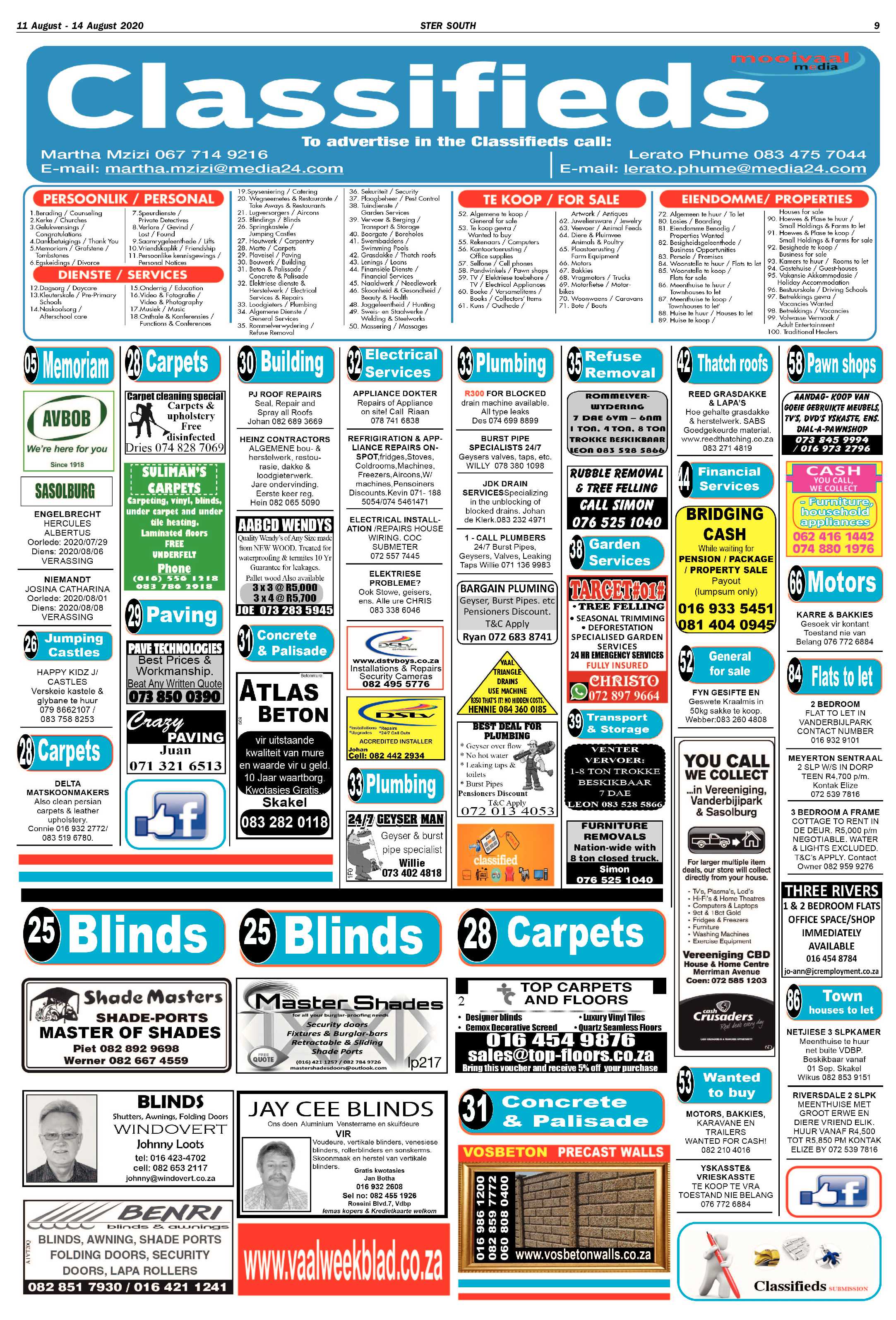 STER SOUTH 11 AUGUST – 14 AUGUST 2020 page 9