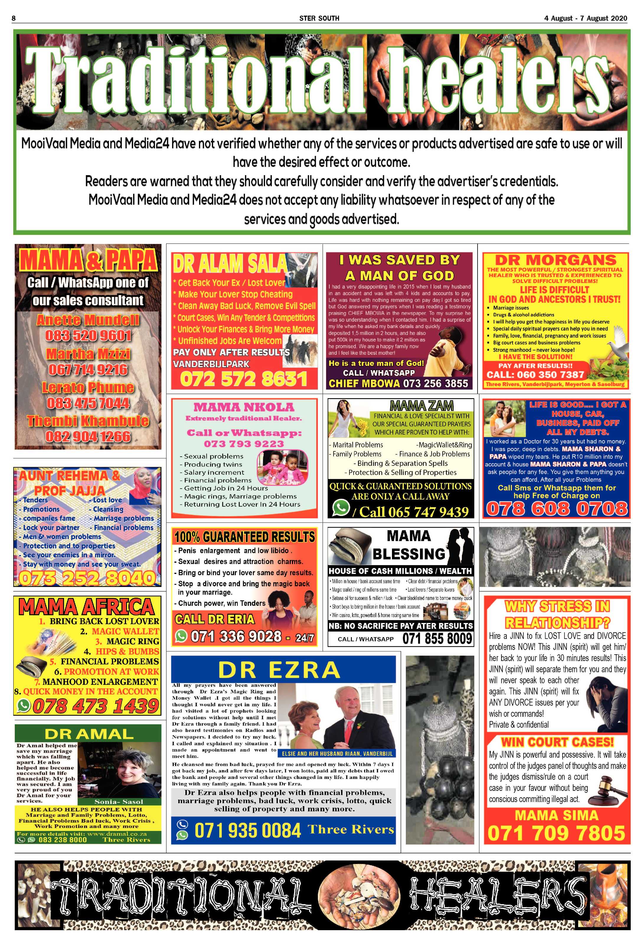 STER SOUTH 4 AUGUST – 7 AUGUST 2020 page 8