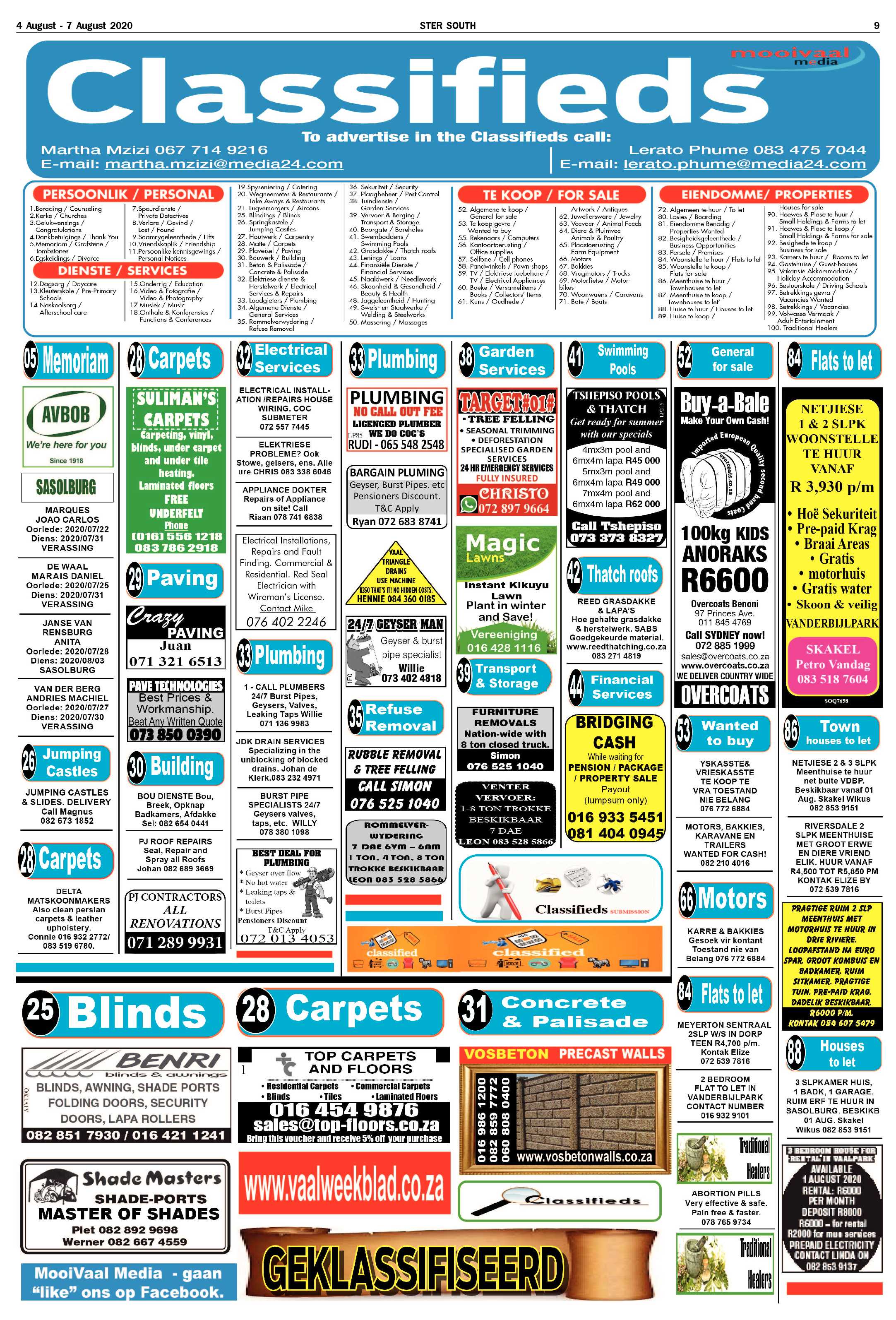 STER SOUTH 4 AUGUST – 7 AUGUST 2020 page 9