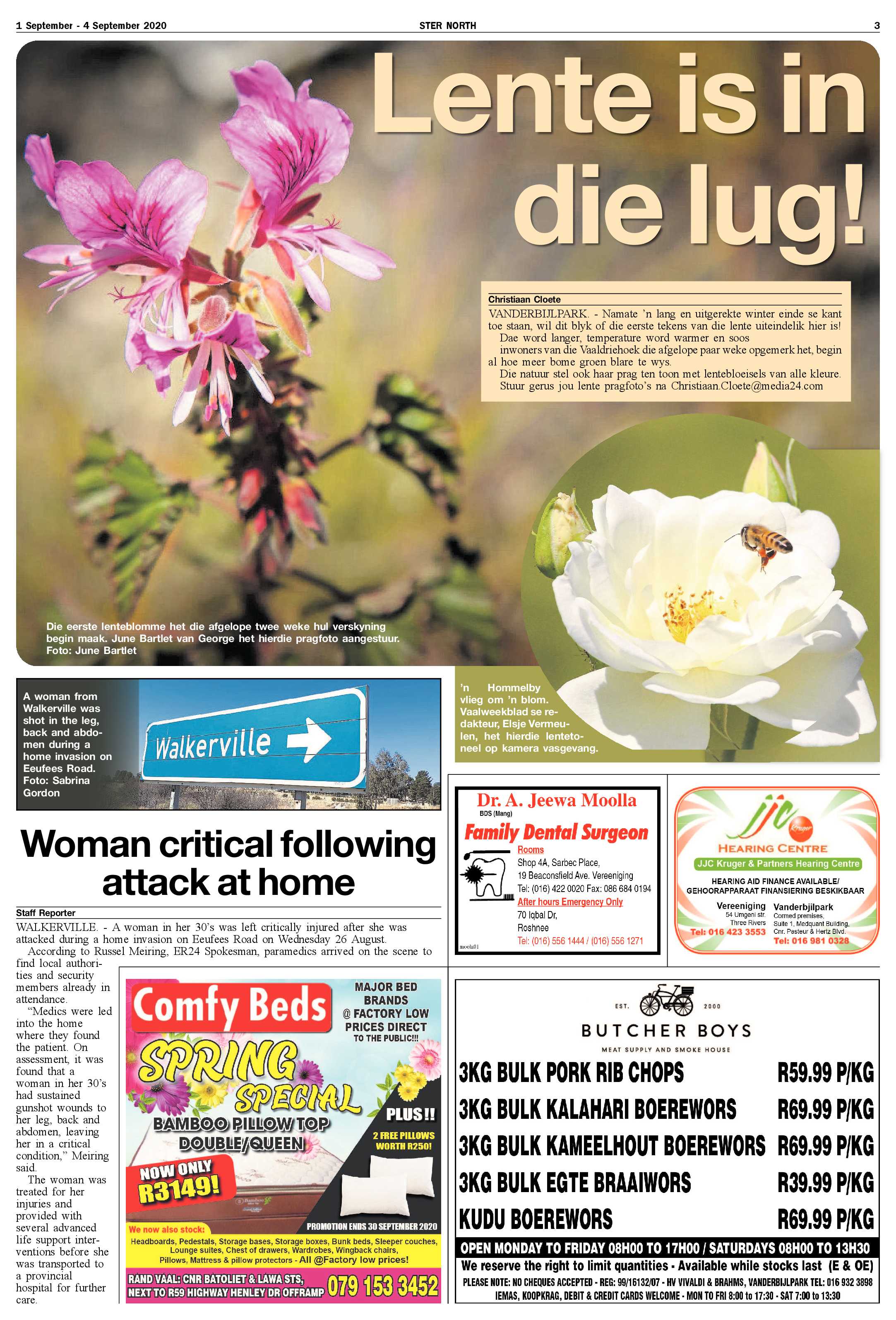 STER NORTH 1 September – 4 September 2020 page 3