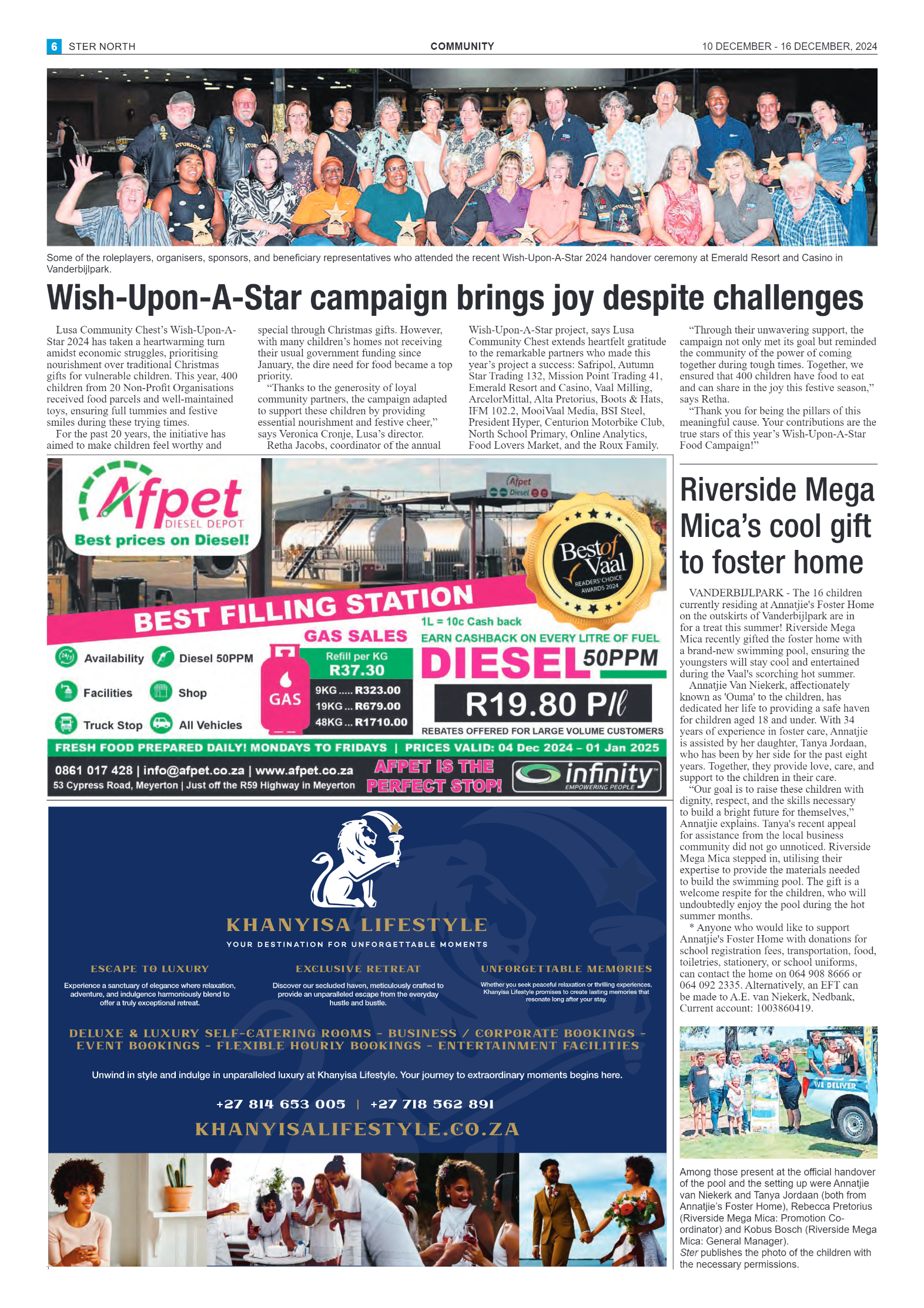 STER NORTH 10 DECEMBER – 16 DECEMBER, 2024 page 6