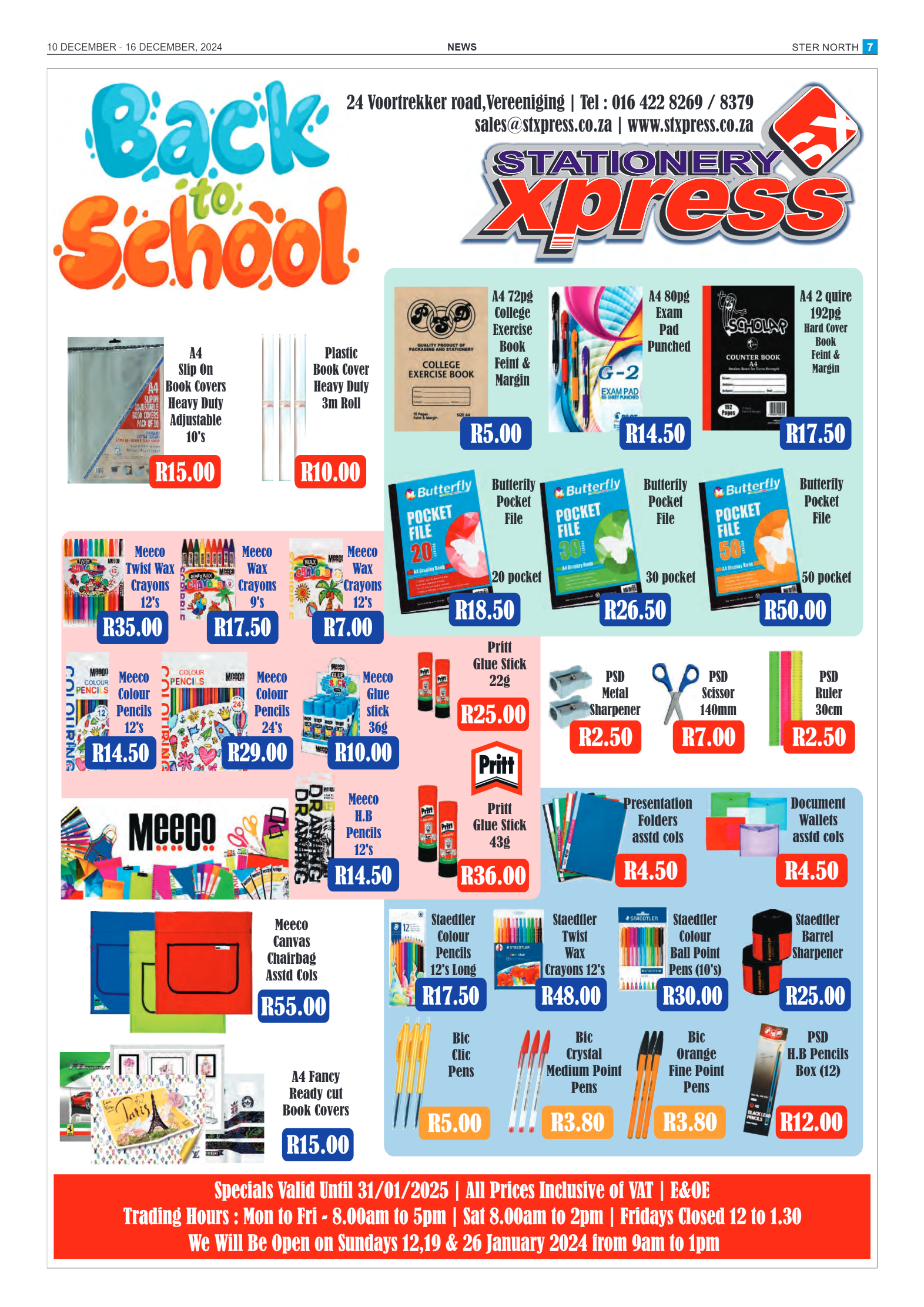STER NORTH 10 DECEMBER – 16 DECEMBER, 2024 page 7