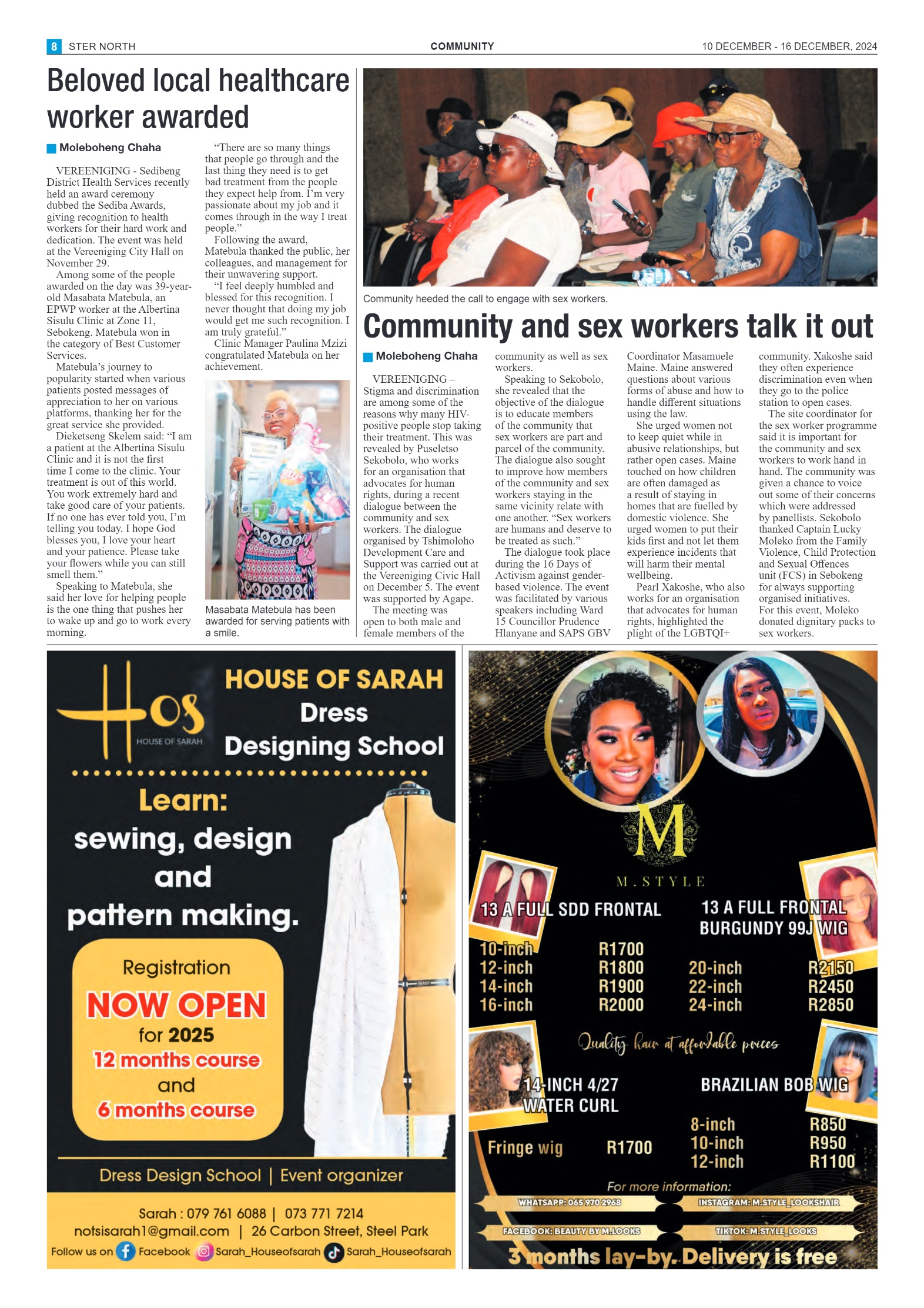 STER NORTH 10 DECEMBER – 16 DECEMBER, 2024 page 8