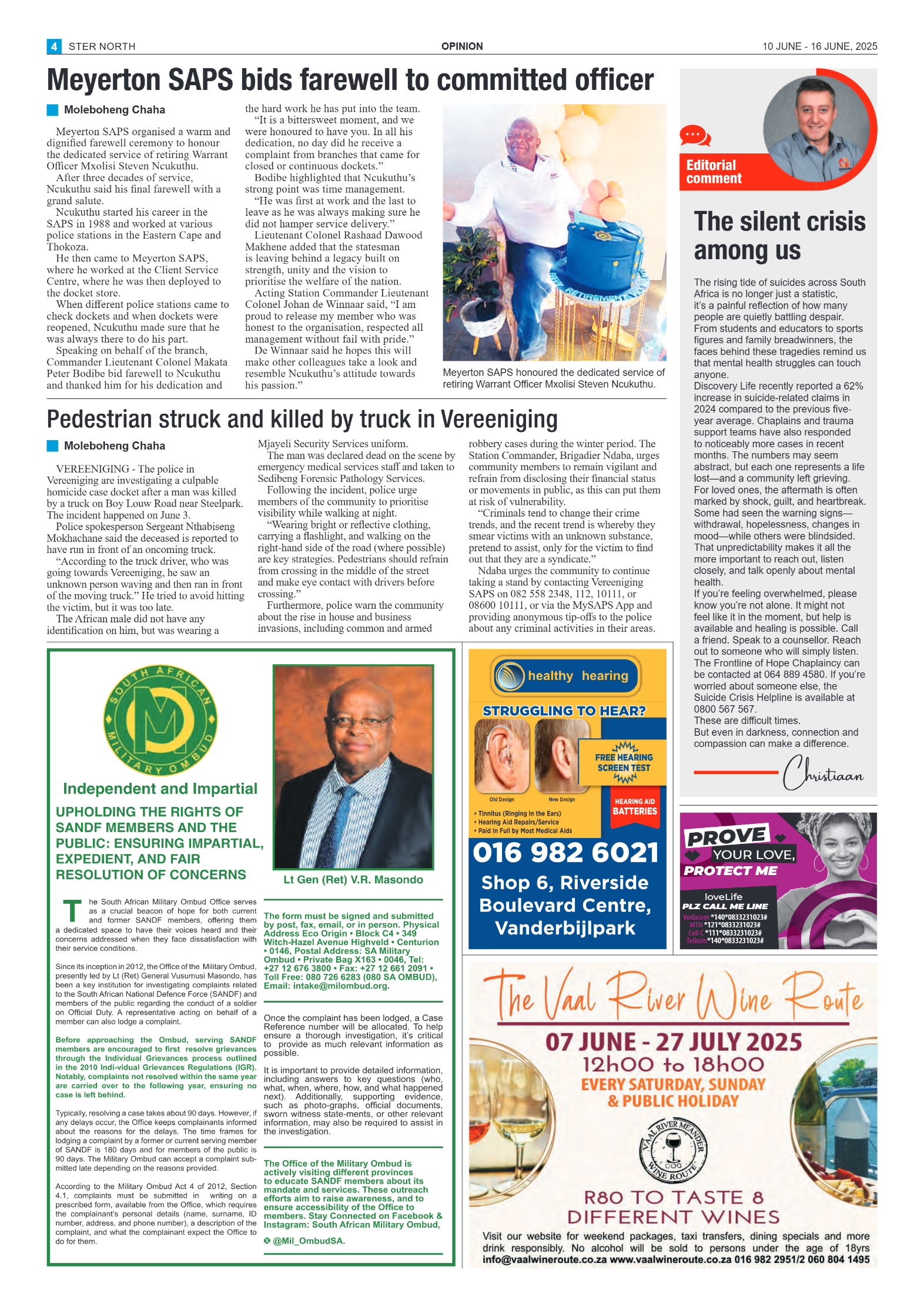 STER NORTH 10 JUNE – 16 JUNE, 2025 page 4