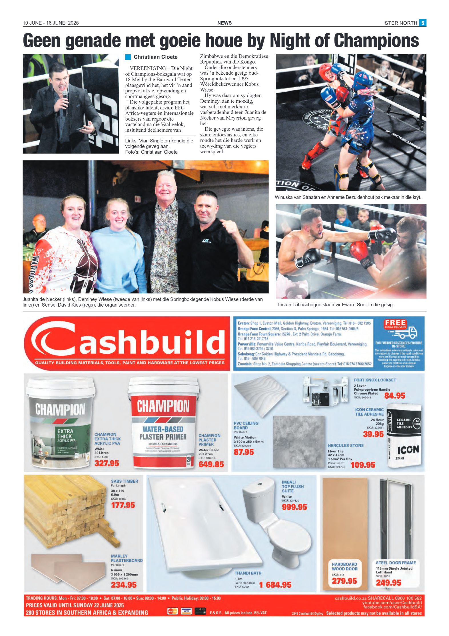 STER NORTH 10 JUNE – 16 JUNE, 2025 page 5