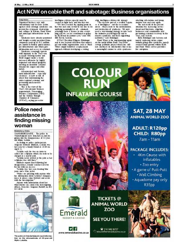 STER NORTH 10 May – 13 May 2022 page 5