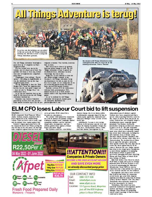 STER NORTH 10 May – 13 May 2022 page 6