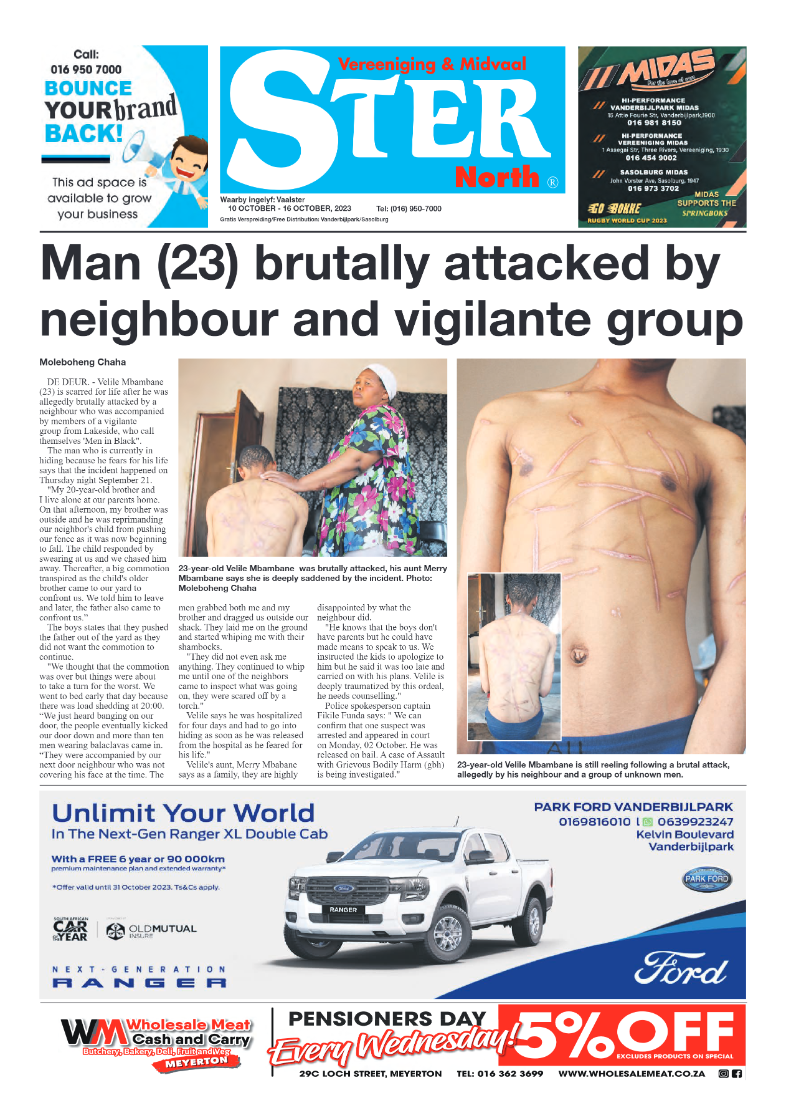 STER NORTH 10 October – 16 October, 2023 page 1