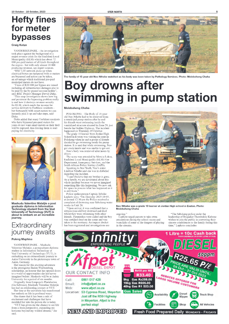 STER NORTH 10 October – 16 October, 2023 page 5