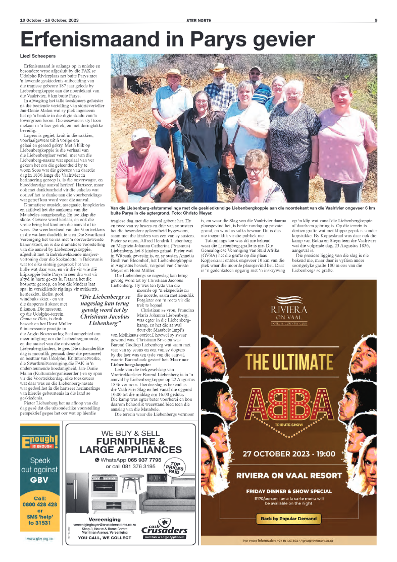 STER NORTH 10 October – 16 October, 2023 page 9