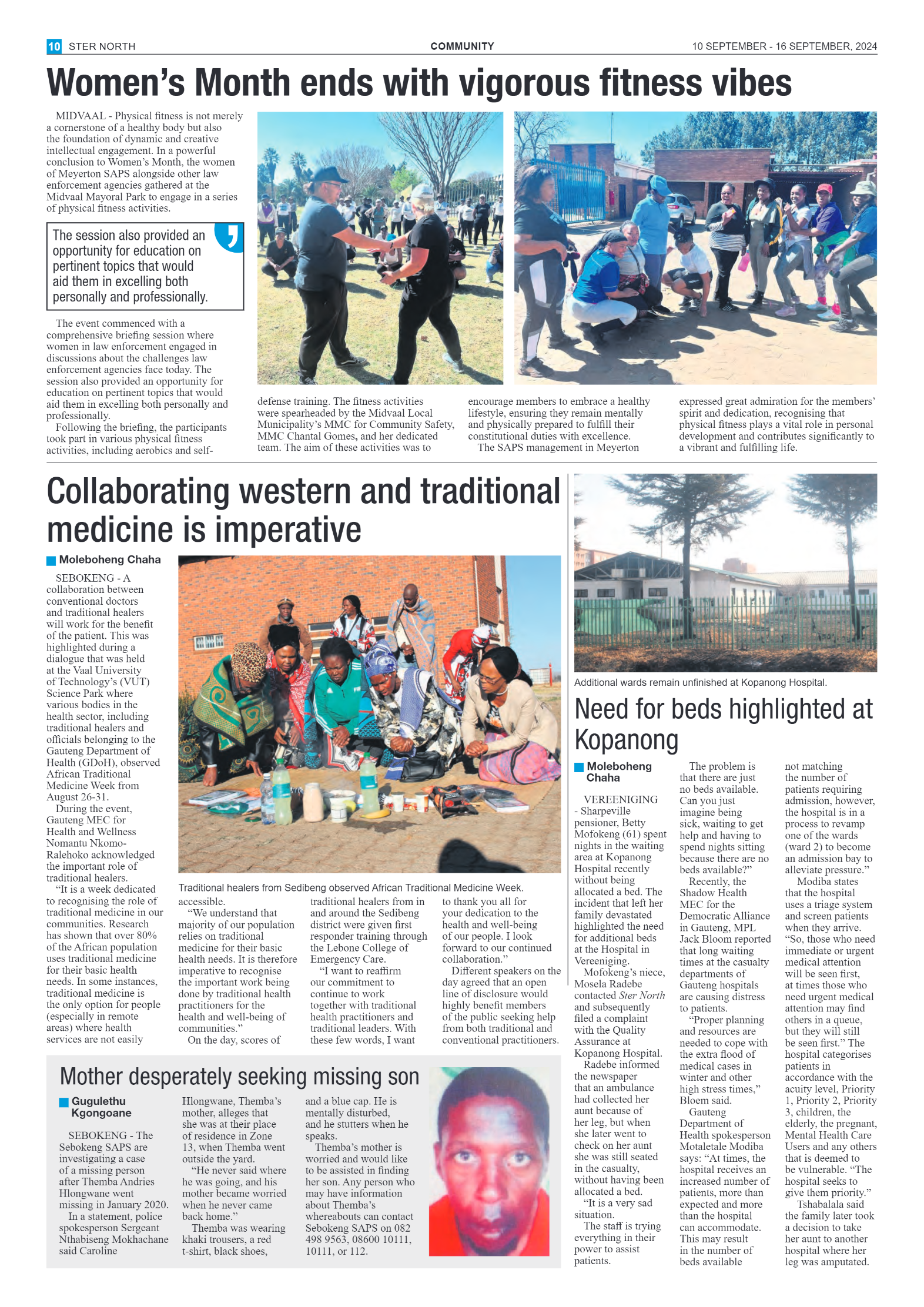 STER NORTH 10 SEPTEMBER – 16 SEPTEMBER, 2024 page 10