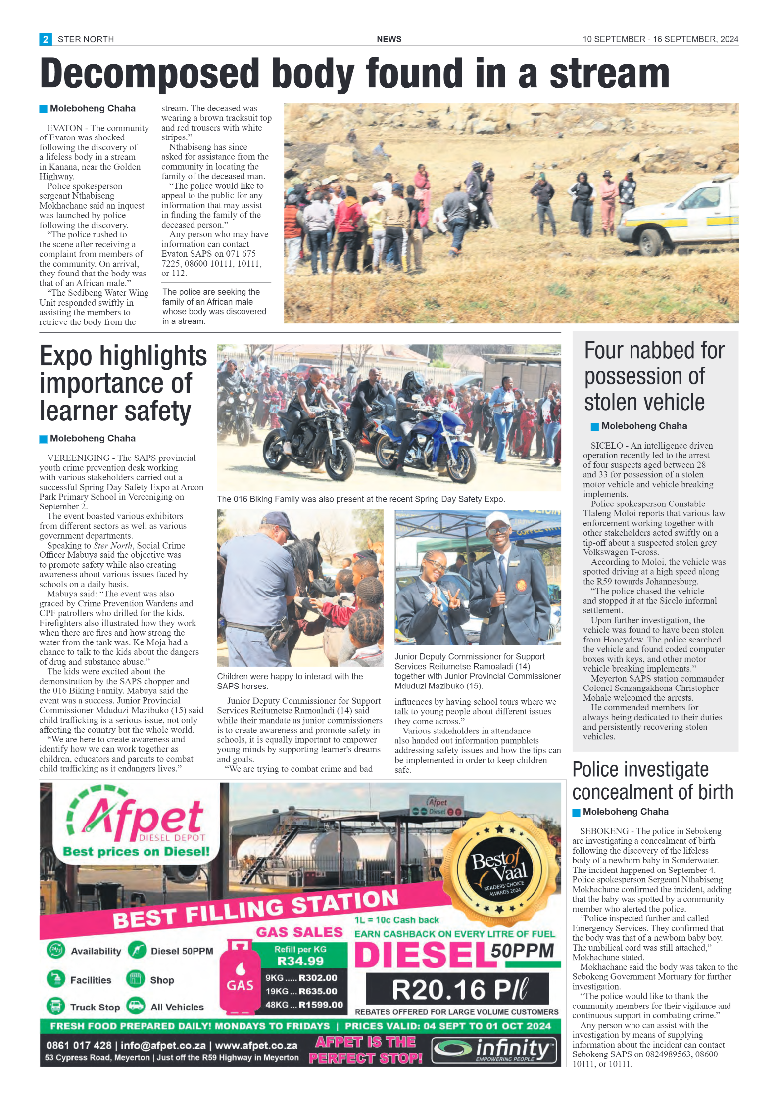 STER NORTH 10 SEPTEMBER – 16 SEPTEMBER, 2024 page 2