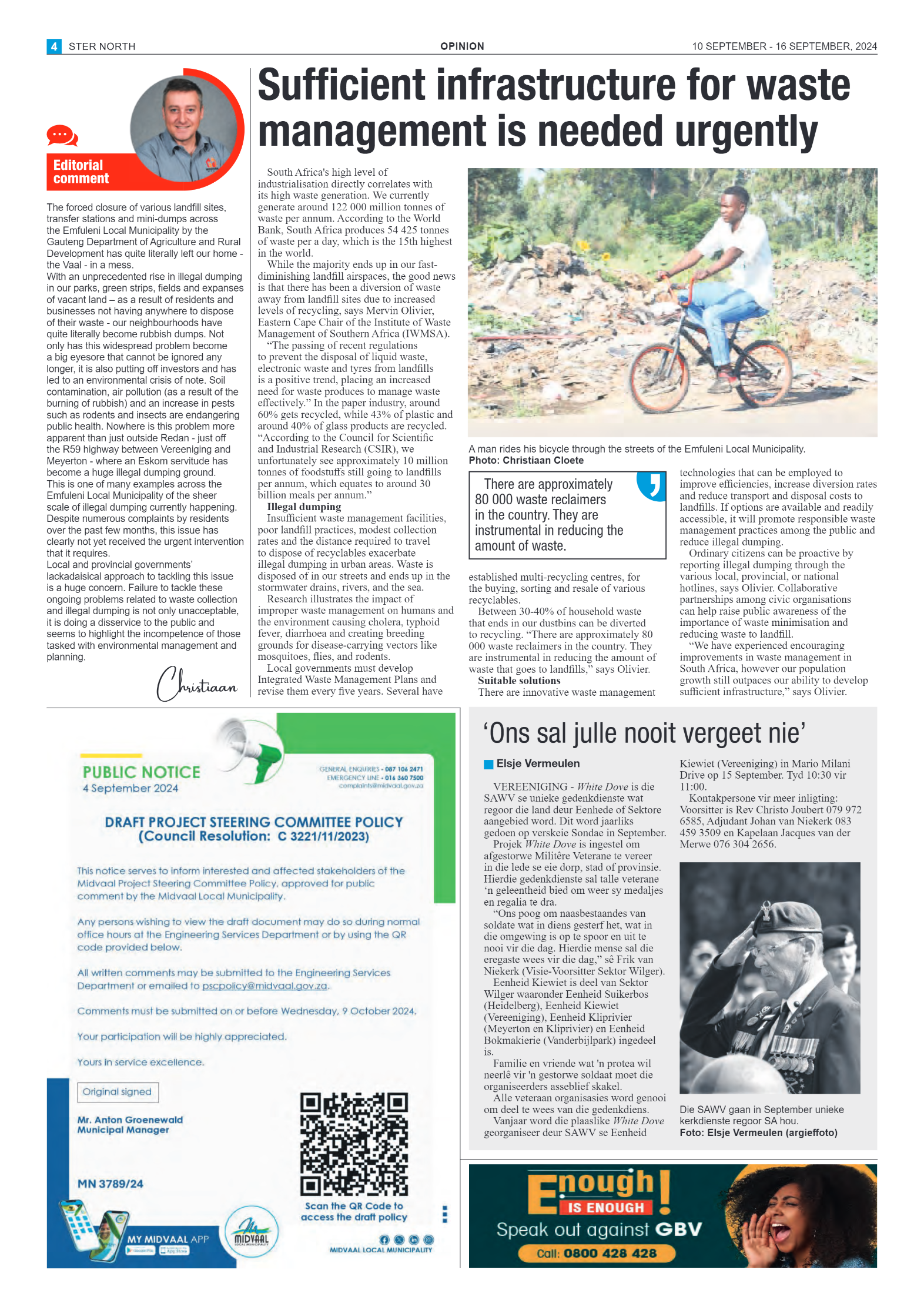 STER NORTH 10 SEPTEMBER – 16 SEPTEMBER, 2024 page 4