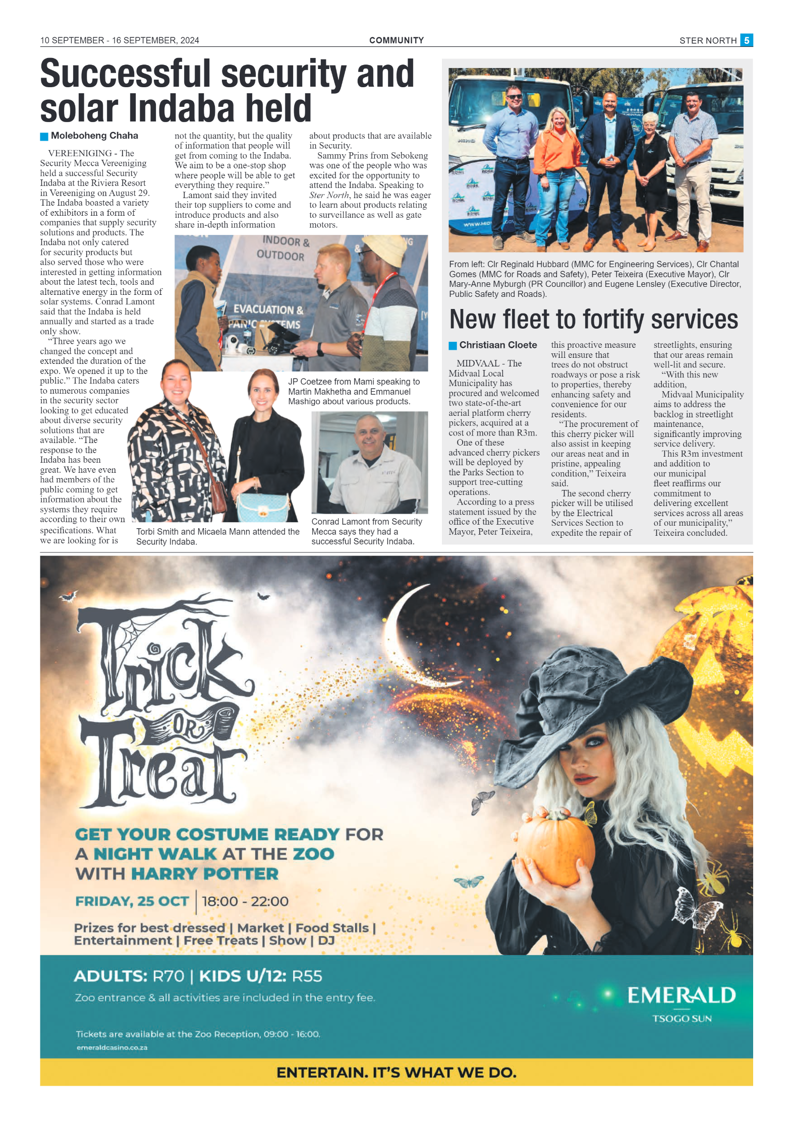 STER NORTH 10 SEPTEMBER – 16 SEPTEMBER, 2024 page 5
