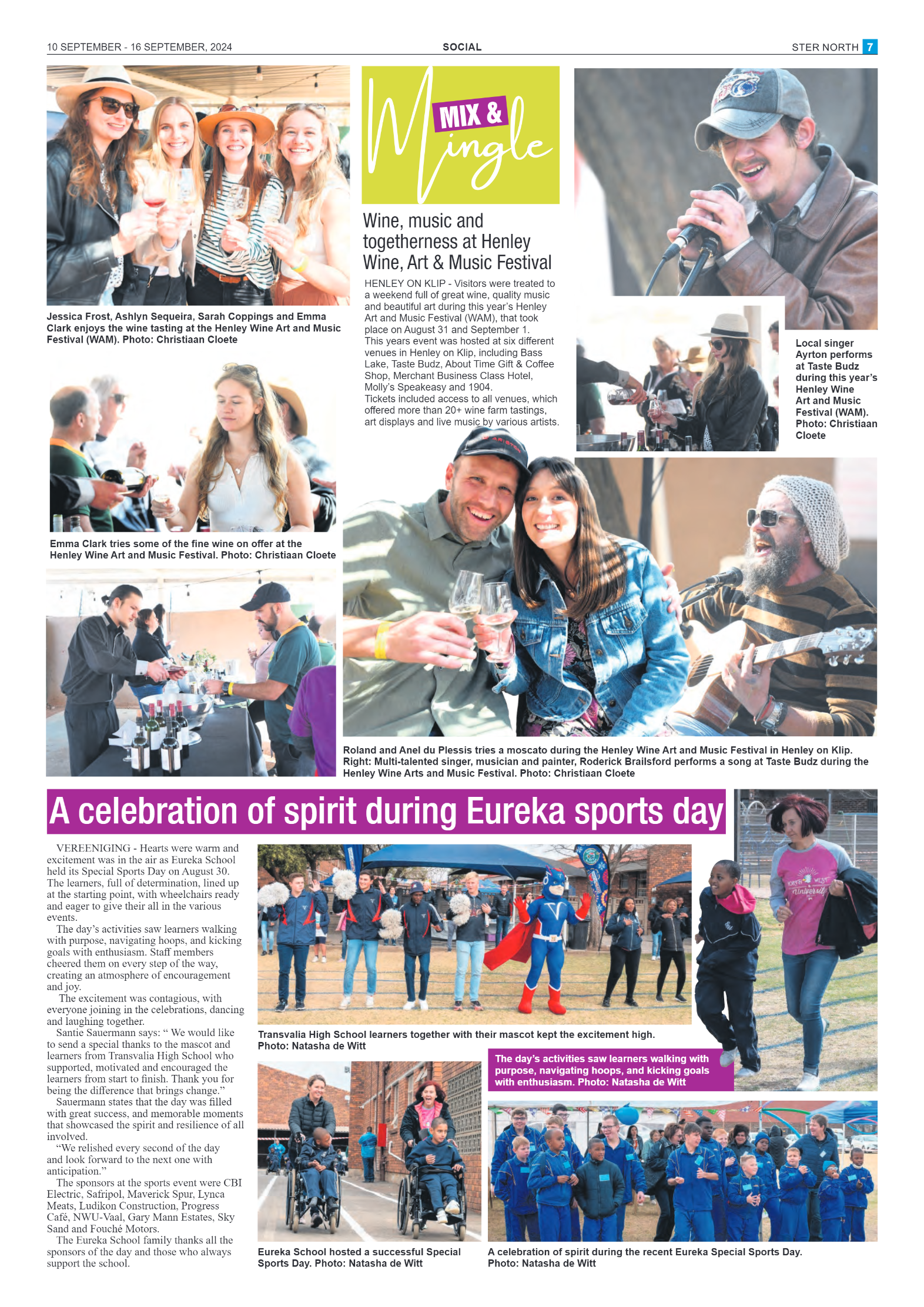 STER NORTH 10 SEPTEMBER – 16 SEPTEMBER, 2024 page 7