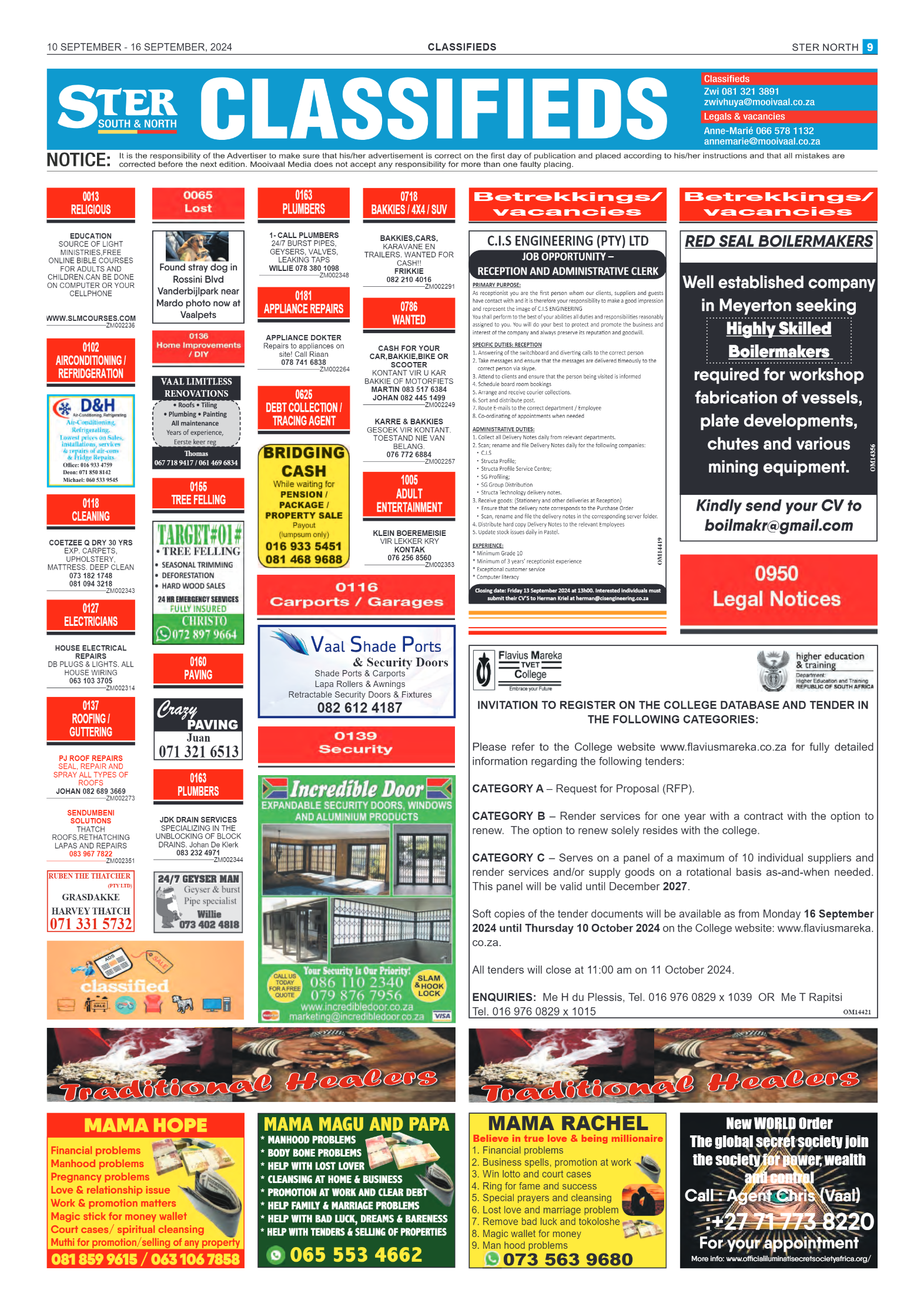 STER NORTH 10 SEPTEMBER – 16 SEPTEMBER, 2024 page 9