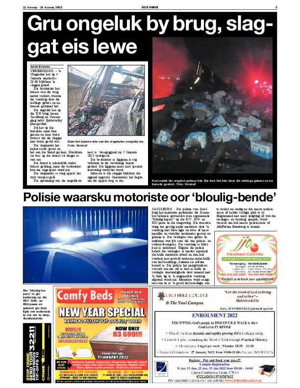 STER NORTH 11 January – 14 January 2022 page 3