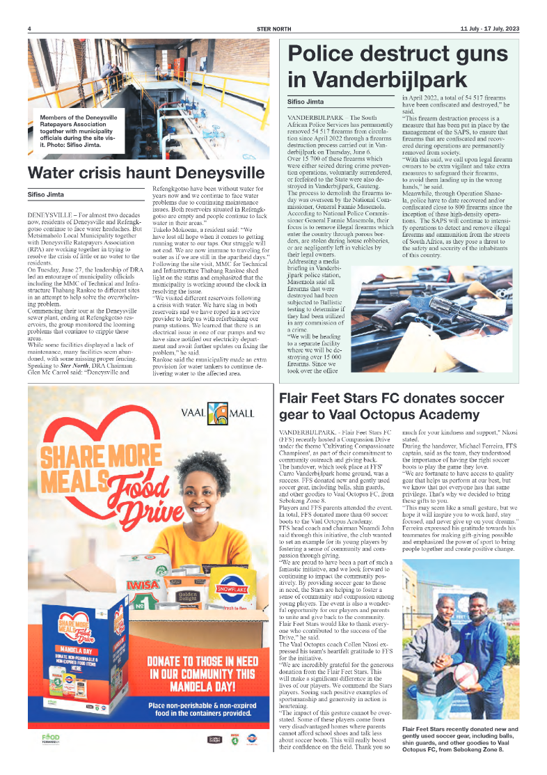 STER NORTH 11 July – 17 July, 2023 page 4