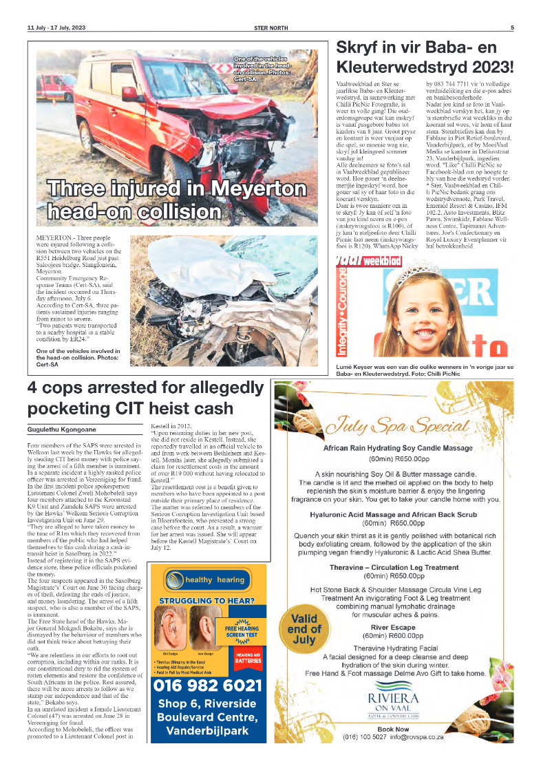 STER NORTH 11 July – 17 July, 2023 page 5