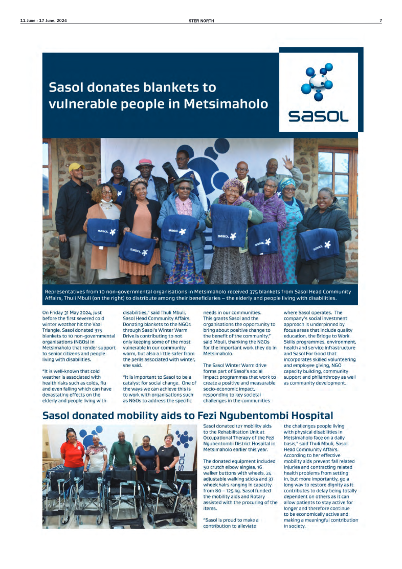 STER NORTH 11 June – 17 June, 2024 page 6