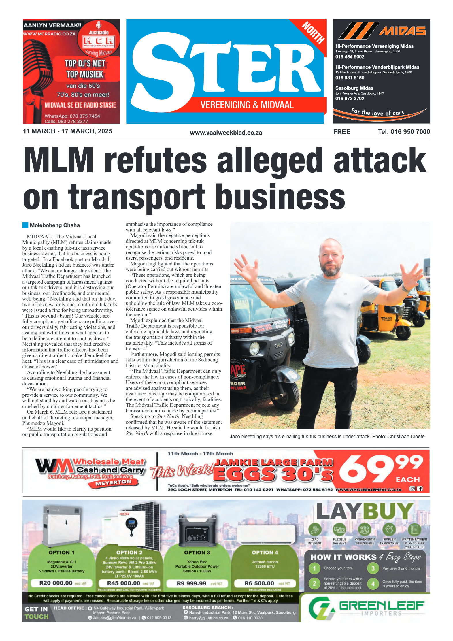STER NORTH 11 MARCH – 17 MARCH, 2025 page 1