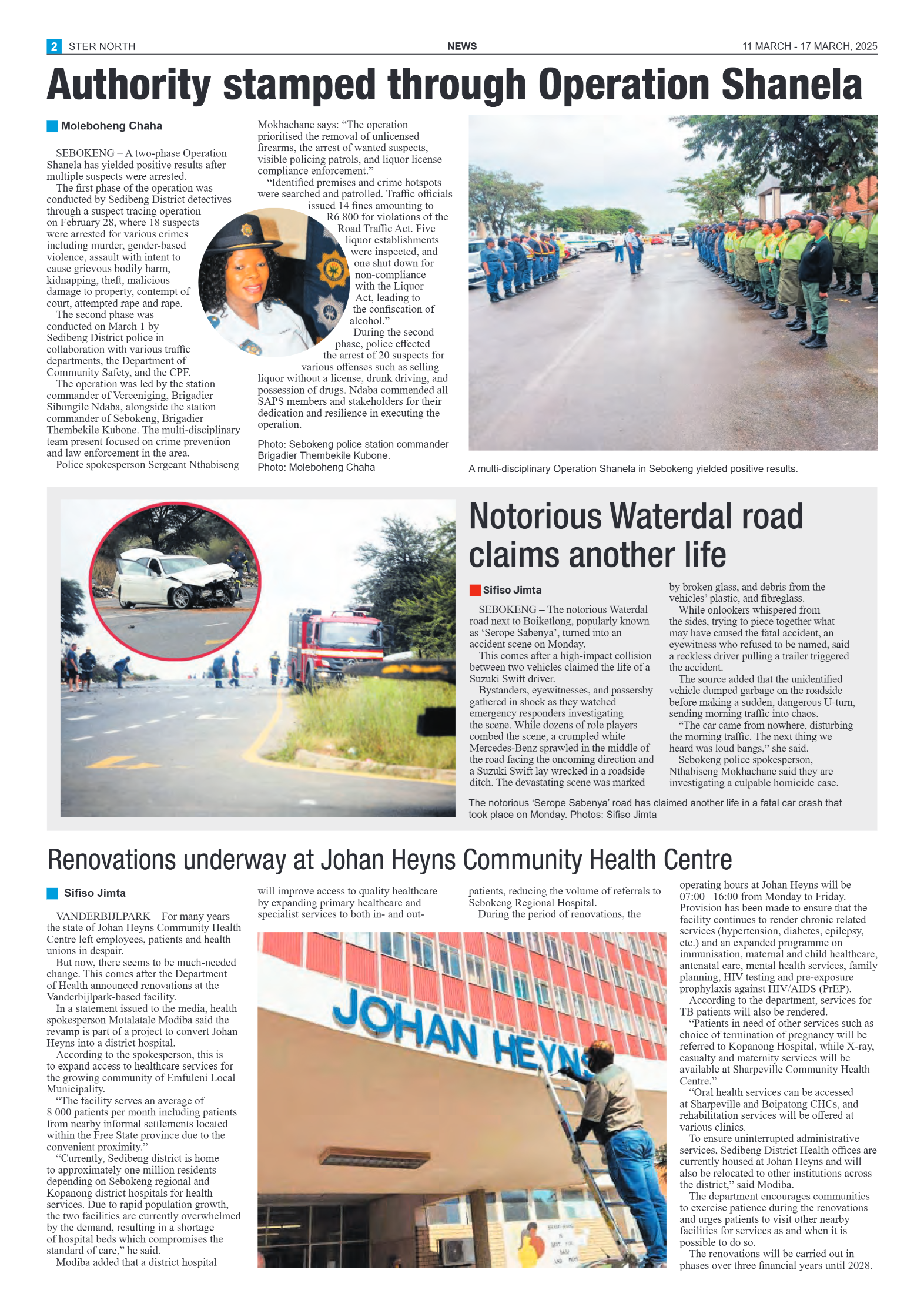 STER NORTH 11 MARCH – 17 MARCH, 2025 page 2