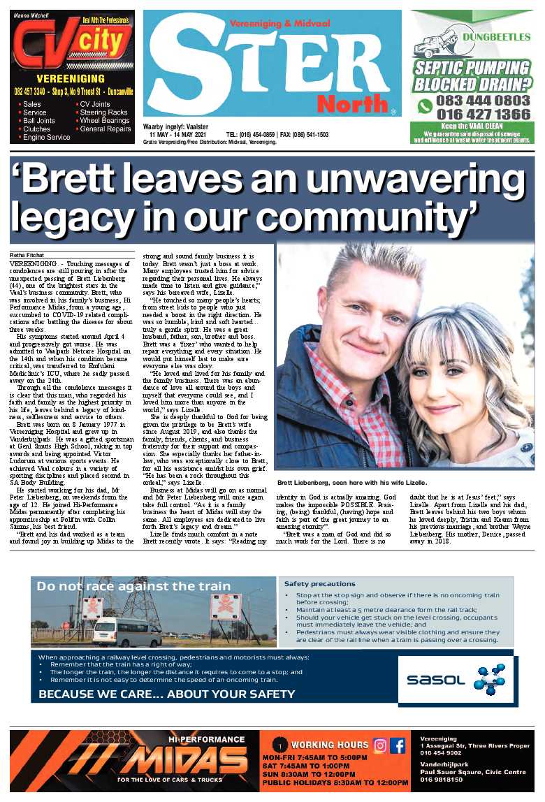 STER NORTH 11 May – 14 May 2021 page 1