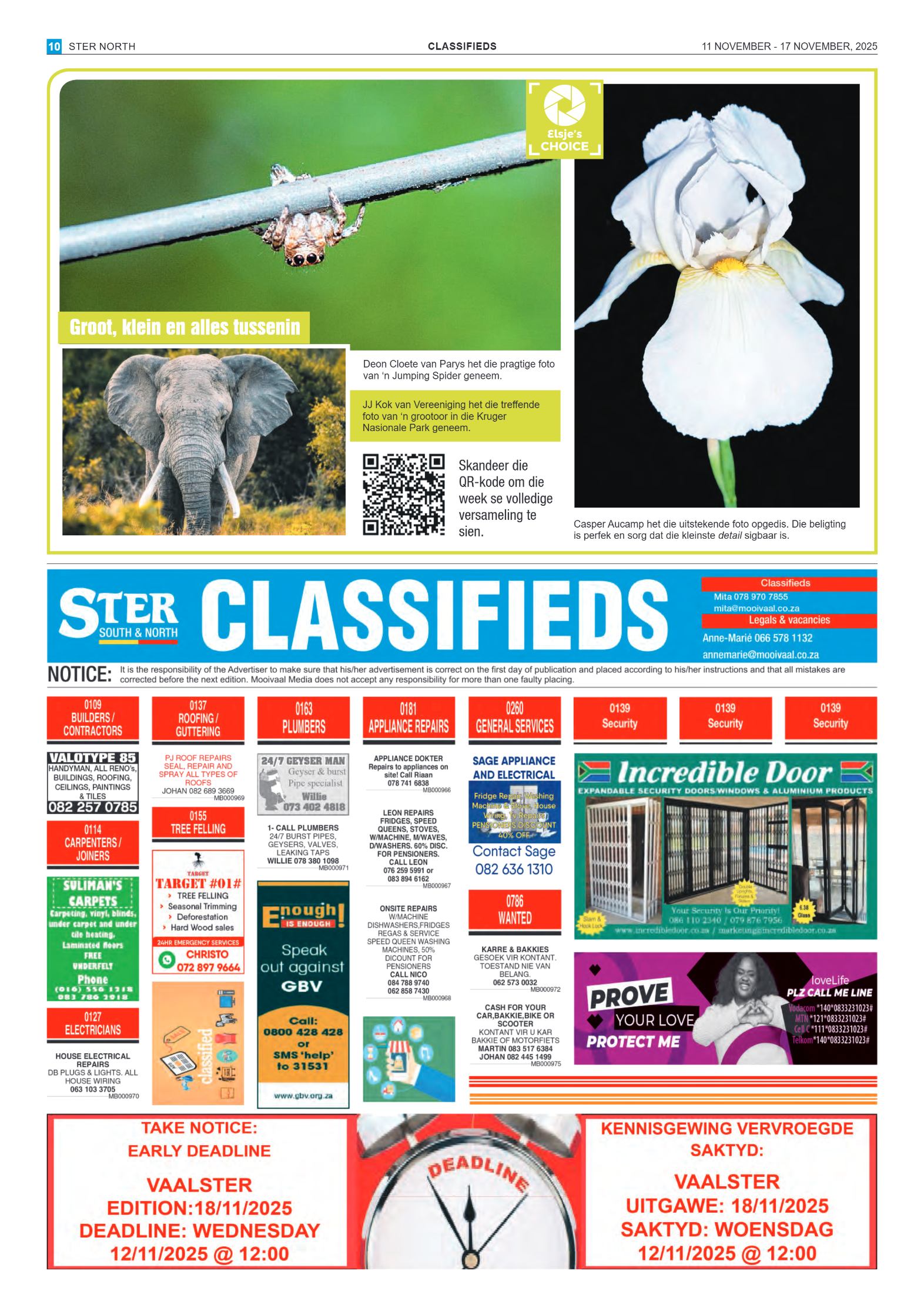 STER NORTH 11 NOVEMBER – 17 NOVEMBER, 2025 page 10