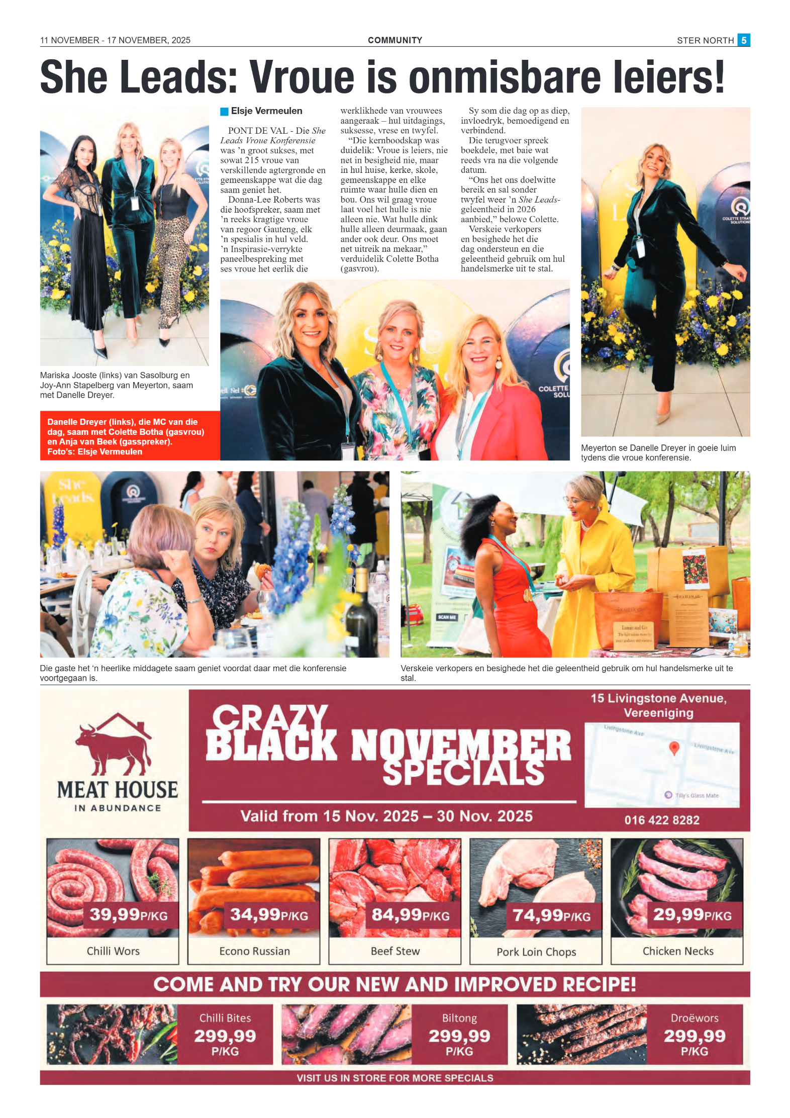 STER NORTH 11 NOVEMBER – 17 NOVEMBER, 2025 page 5