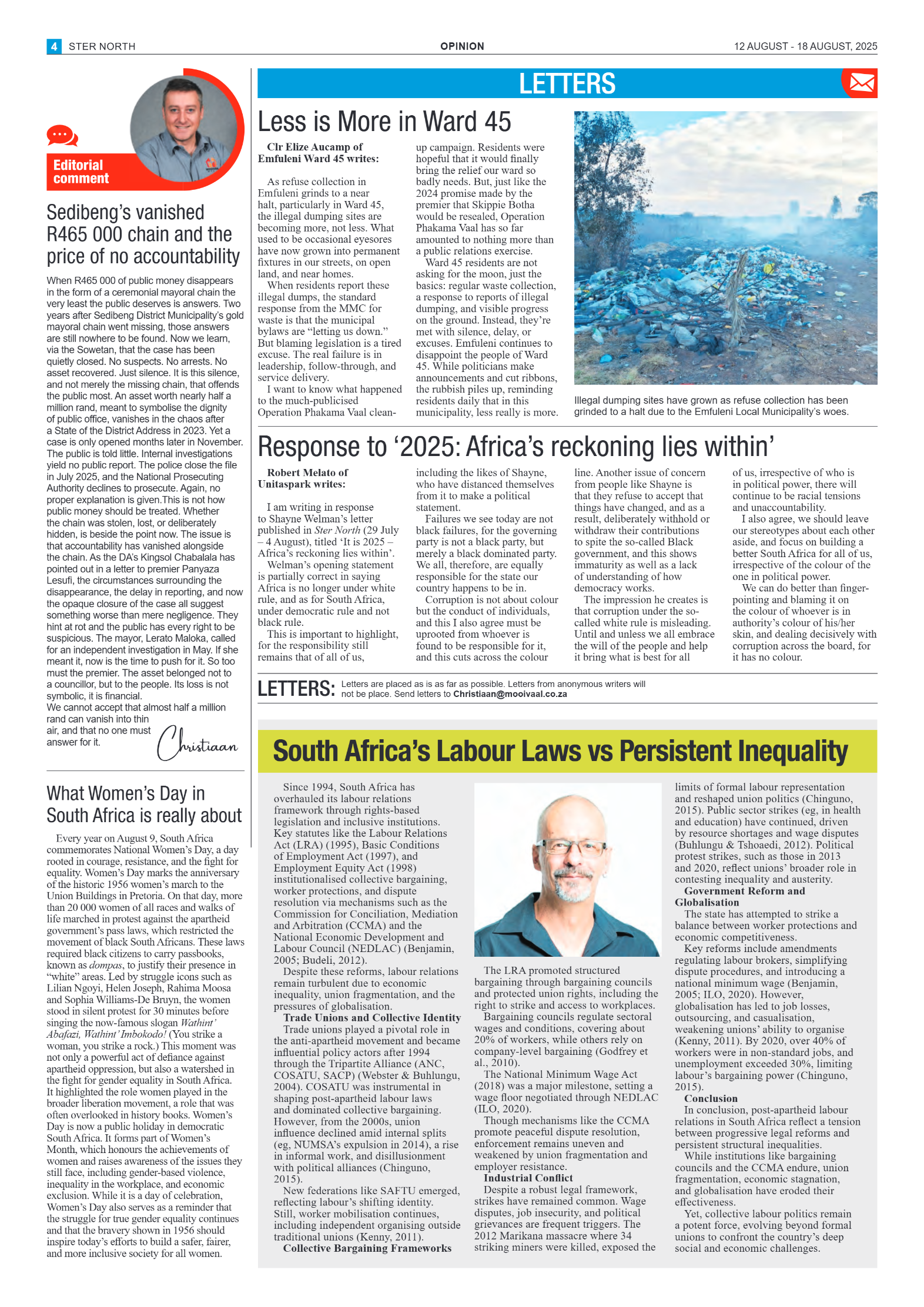 STER NORTH 12 AUGUST – 18 AUGUST, 2025 page 4