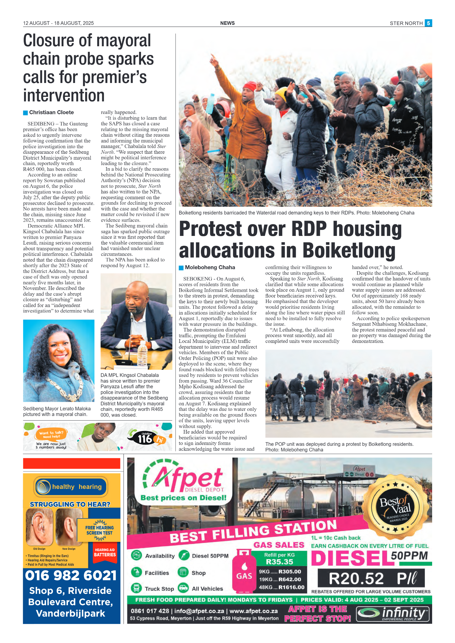 STER NORTH 12 AUGUST – 18 AUGUST, 2025 page 5