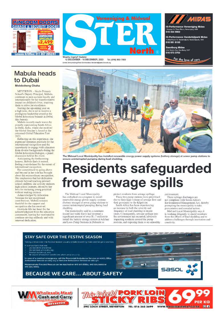 STER NORTH 12 December – 18 December, 2023 page 1