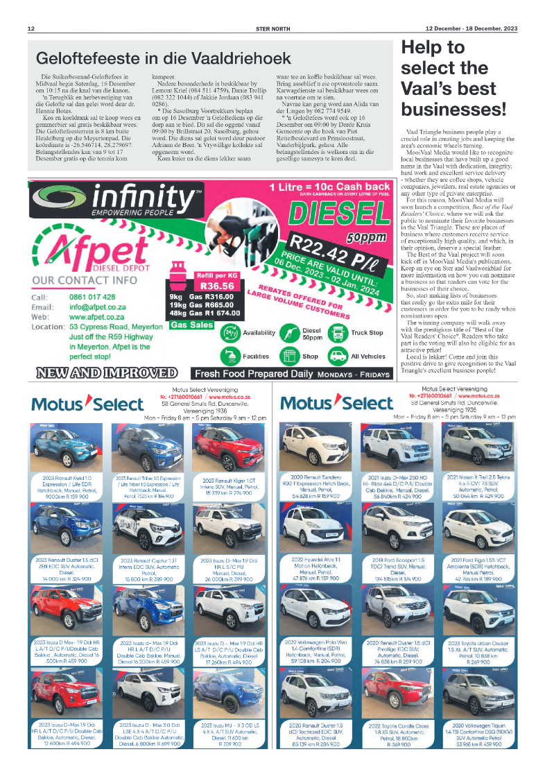 STER NORTH 12 December – 18 December, 2023 page 12