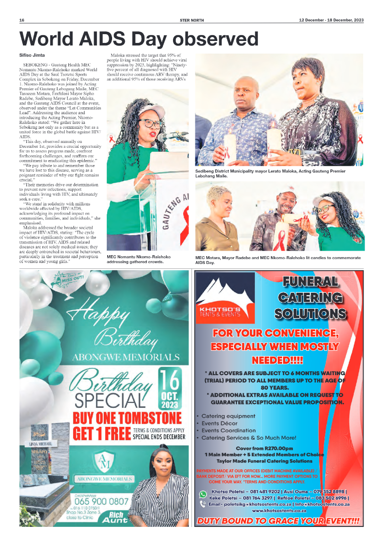 STER NORTH 12 December – 18 December, 2023 page 16